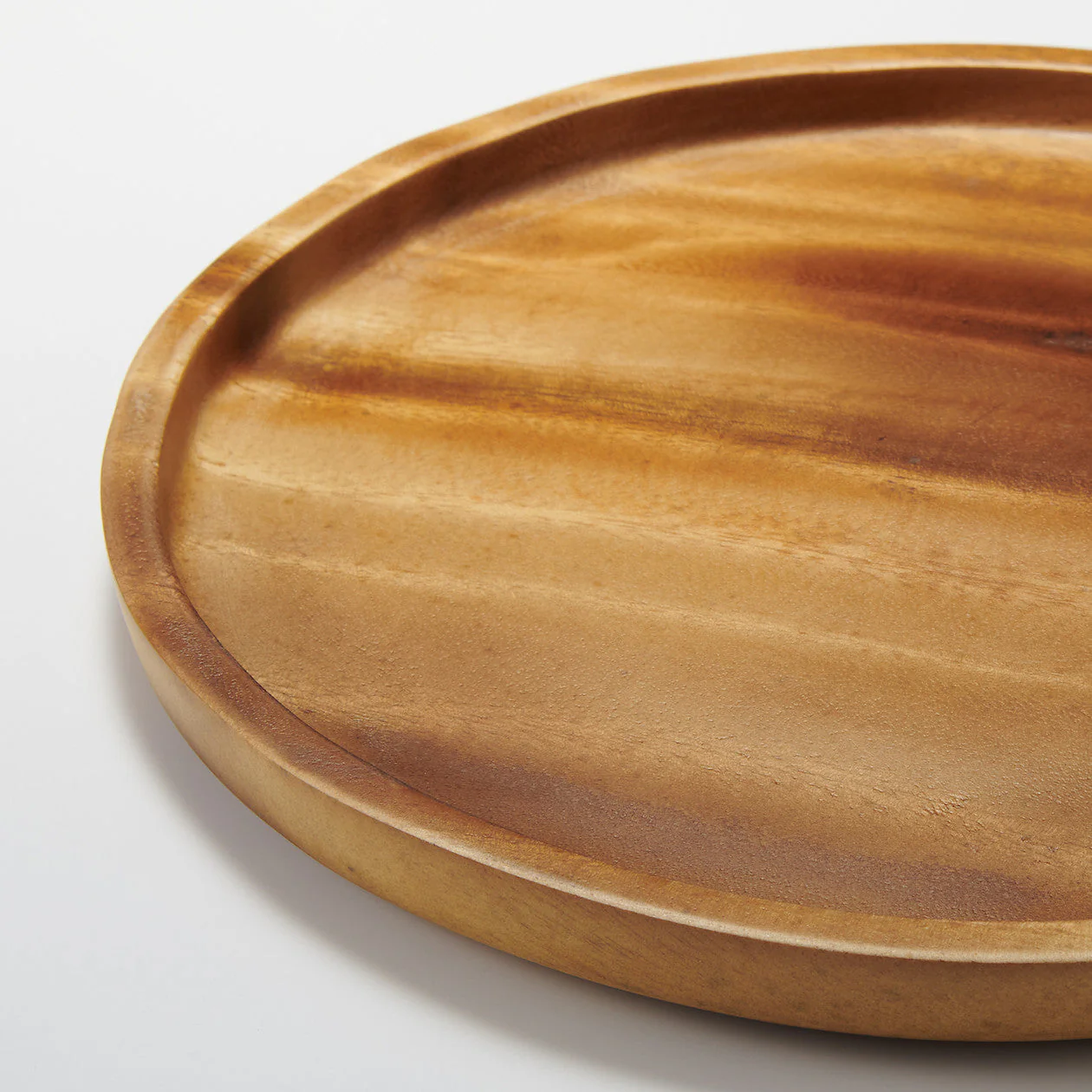 Acacia Tray (Dia. 26 cm) - Image 5
