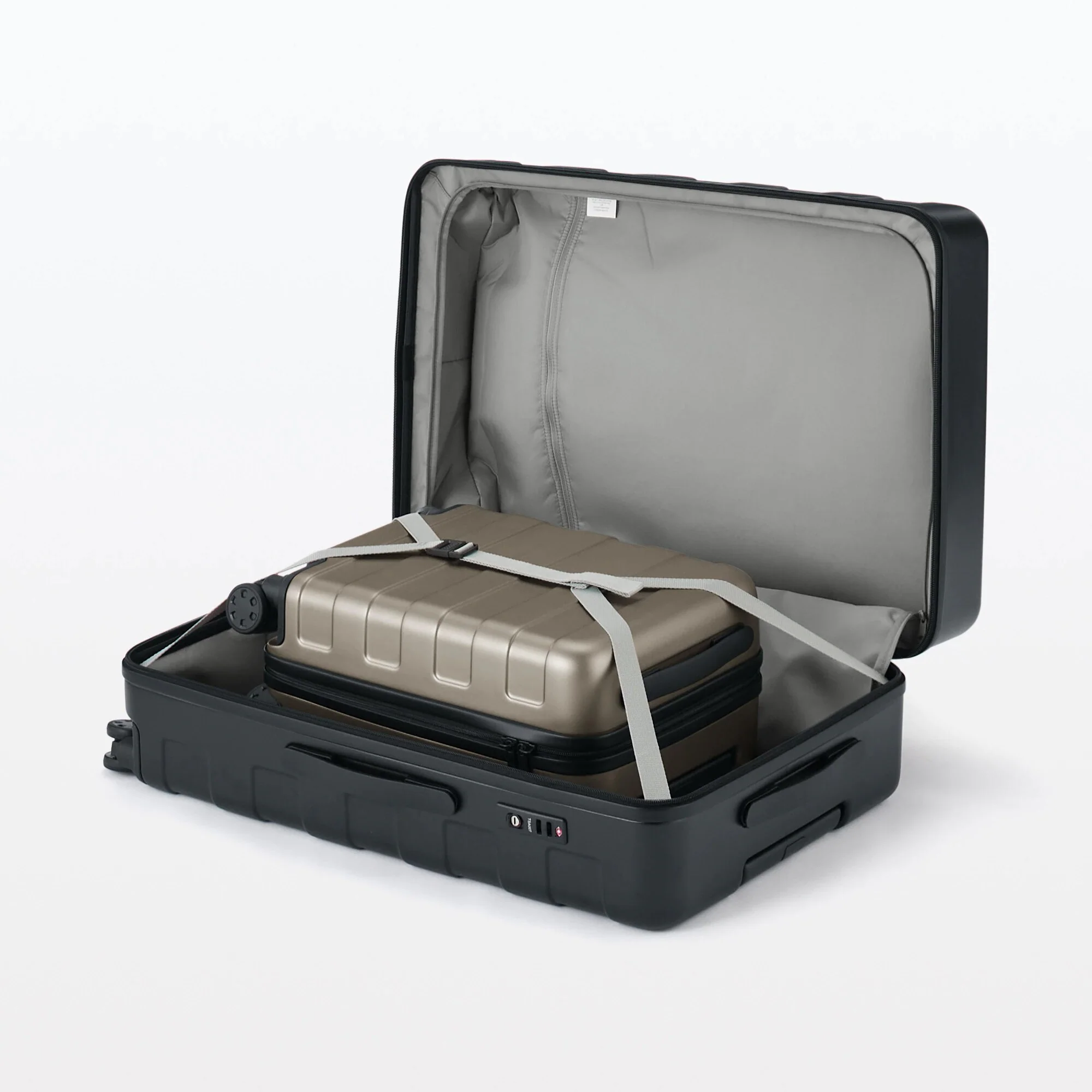 Adjustable Handle Hard Shell Suitcase 105L | Check-In - Image 4