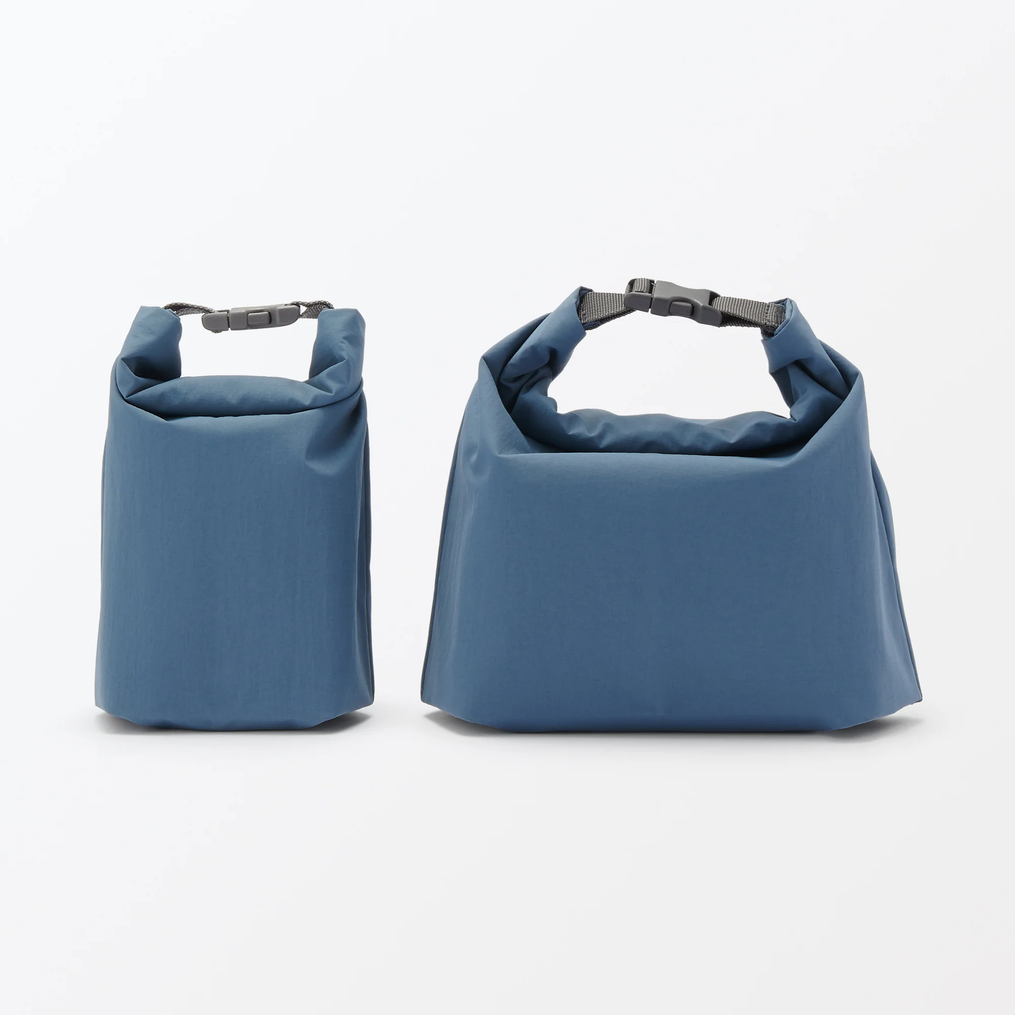 Adjustable Roll-Top Lunch Bag Smoky Blue - Small - Image 10