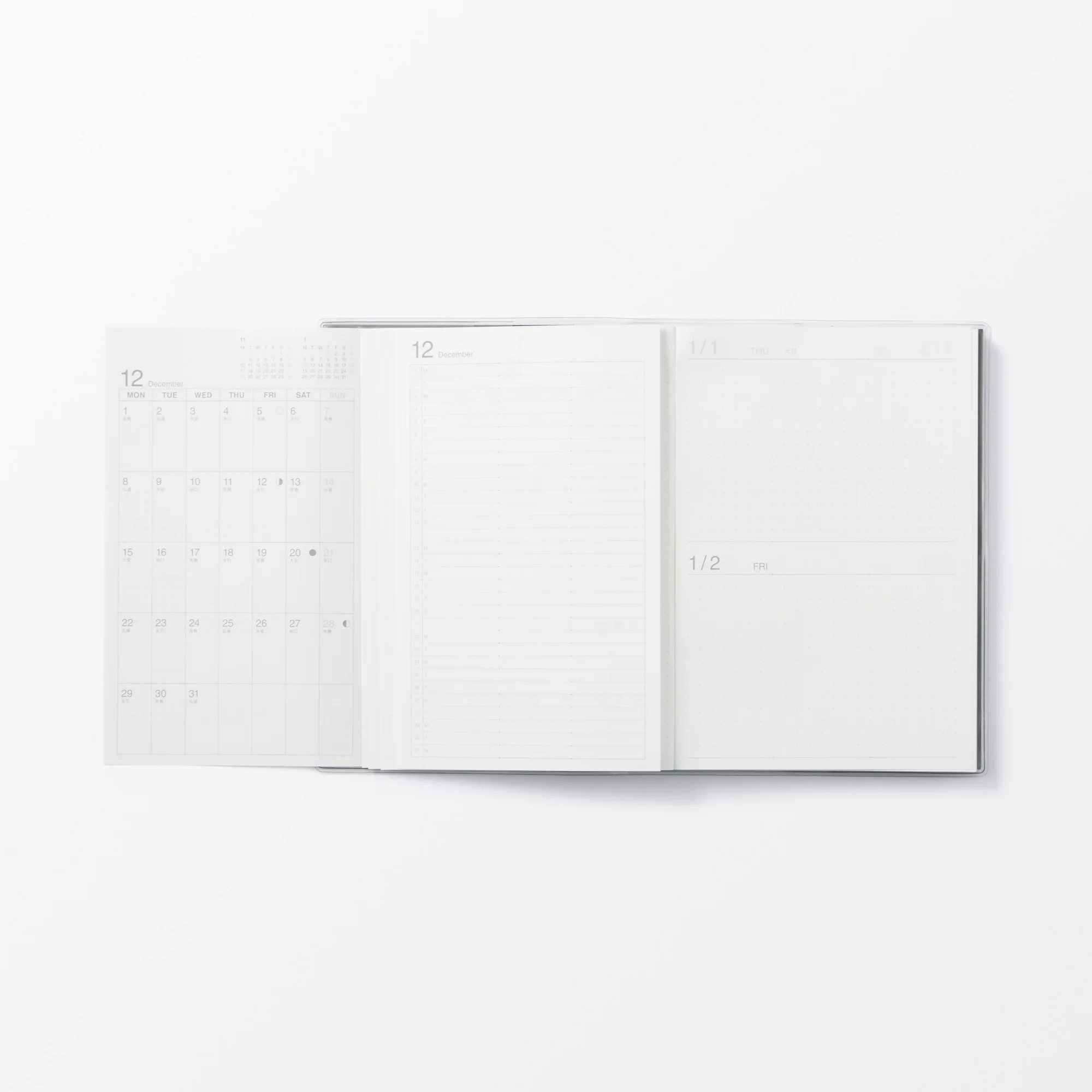 B6 Viewable-At-Once Monthly/Daily Planner From Dec. 2025 - Image 9