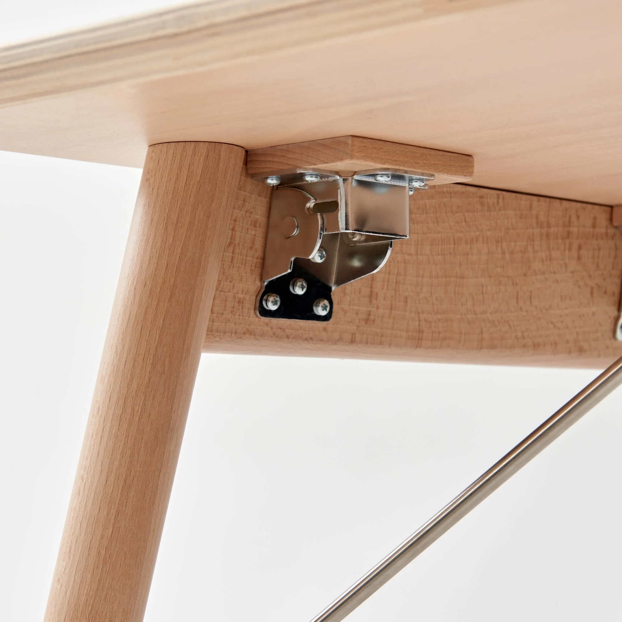 Beech Wood Folding Table - Image 10