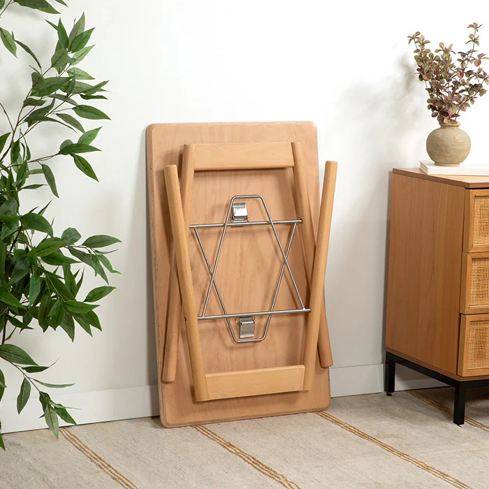 Beech Wood Folding Table - Image 12