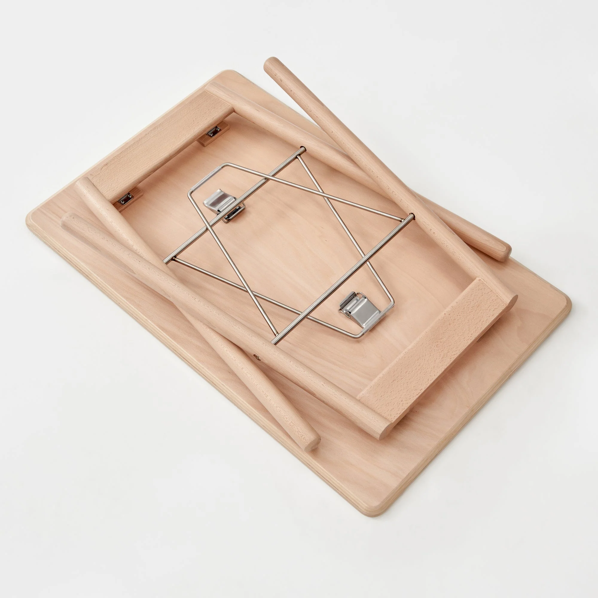 Beech Wood Folding Table - Image 3