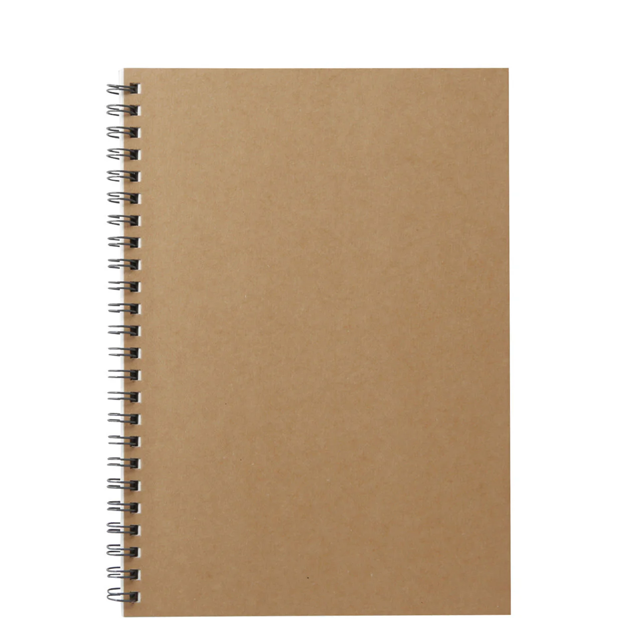 Beige Double Ring Lined Notebook - Image 7