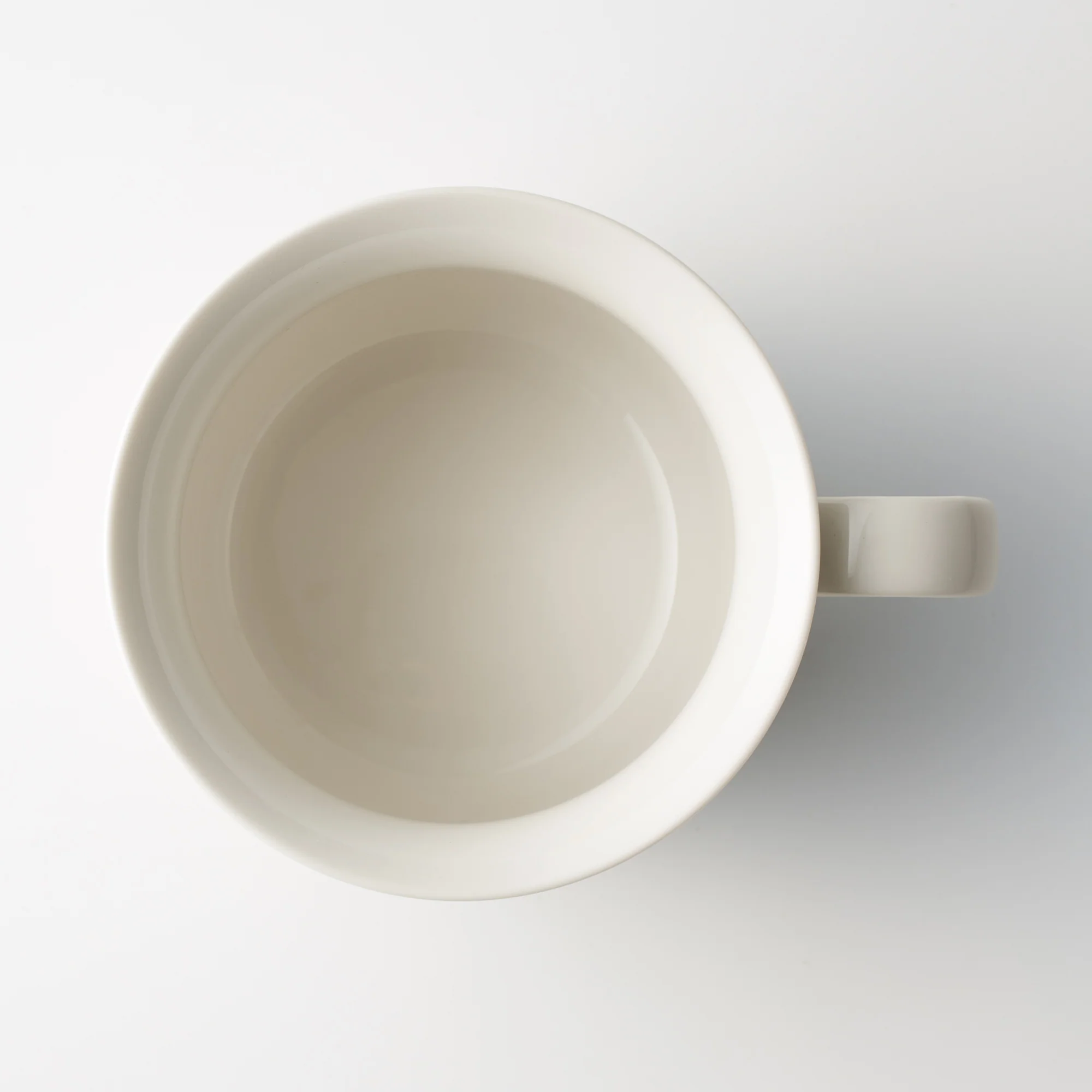 Beige Porcelain Cup - Image 9