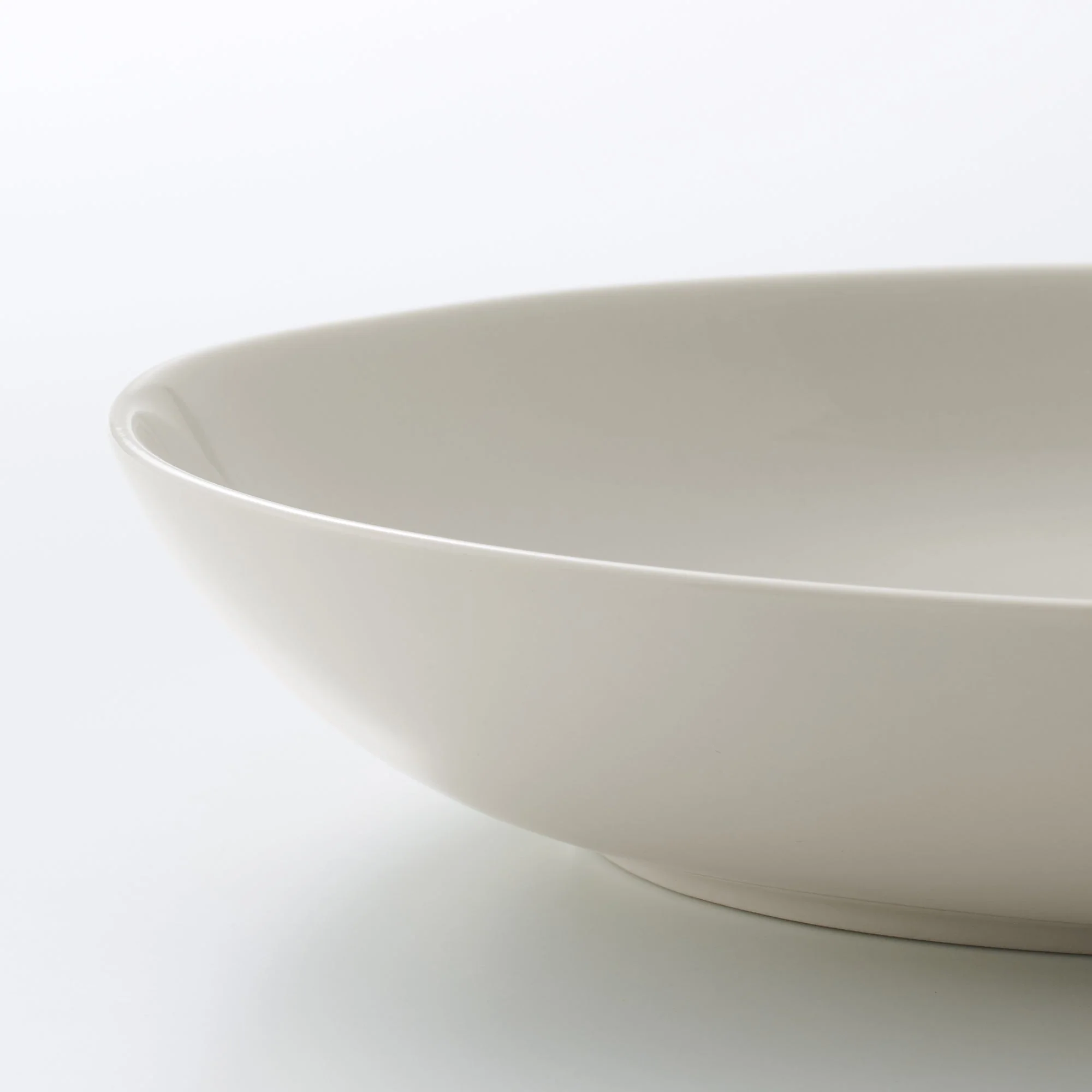 Beige Porcelain Oval Dish - Image 10
