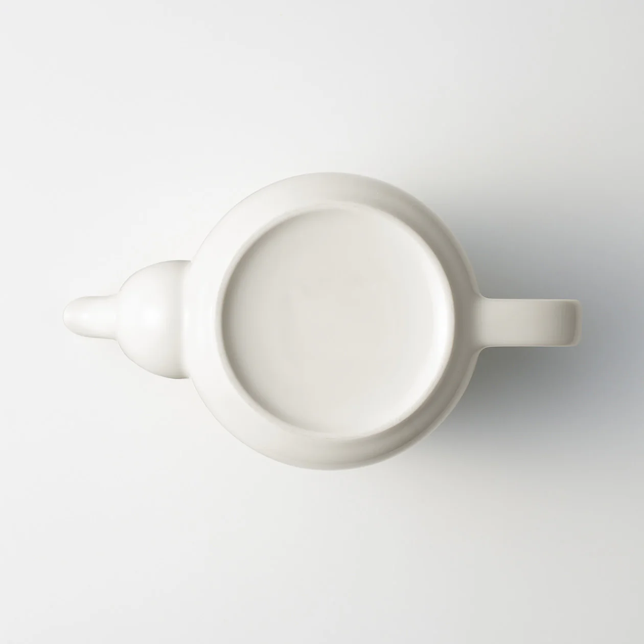 Beige Porcelain Tea Pot - Image 5
