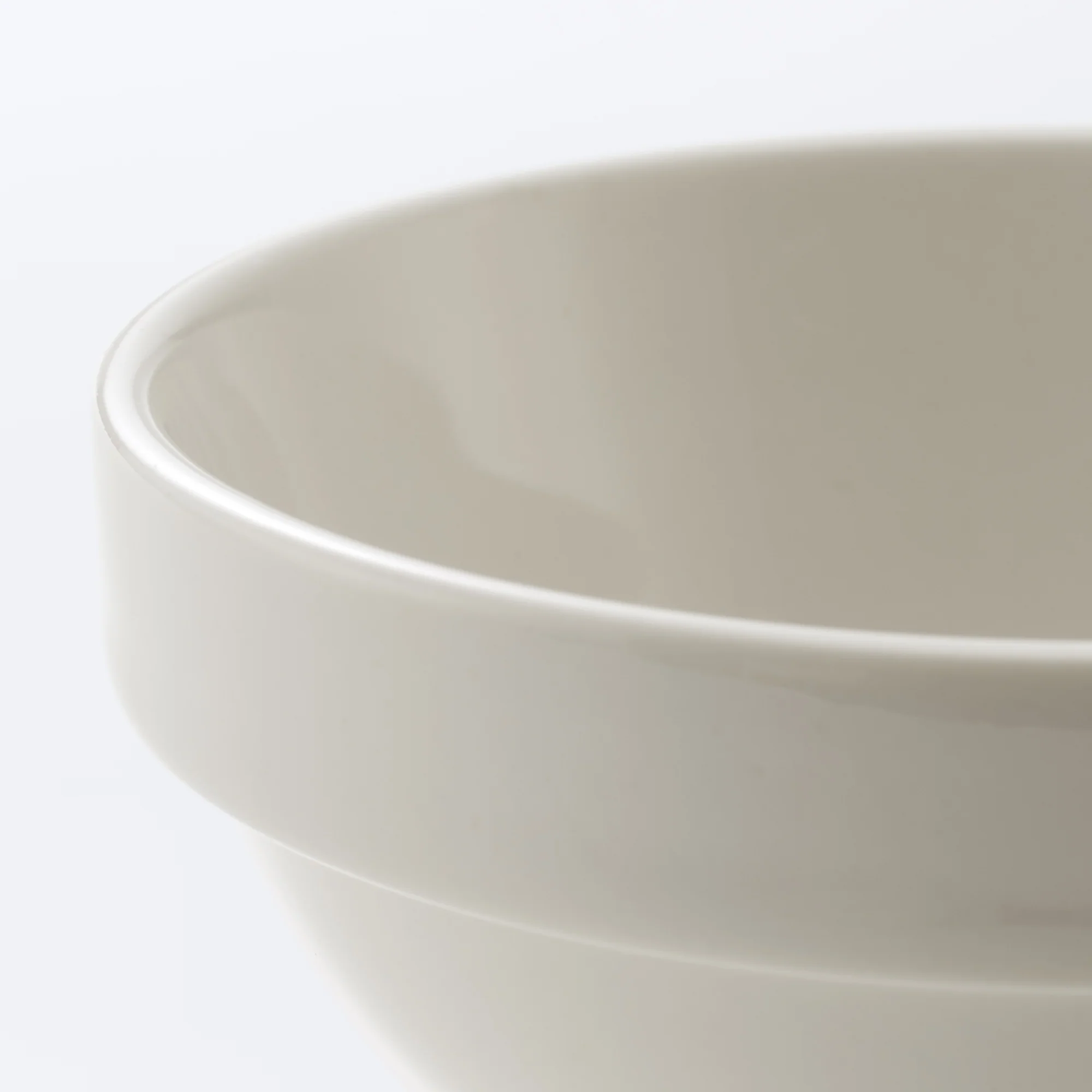 Beige Porcelain Stackable Bowl - Image 12