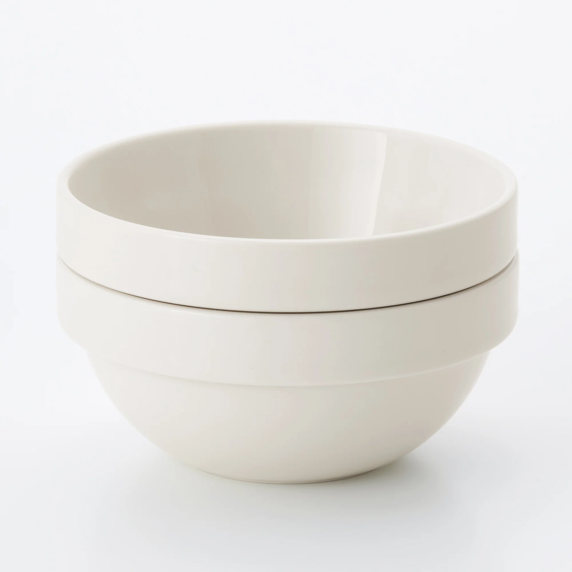 Beige Porcelain Stackable Bowl - Image 13