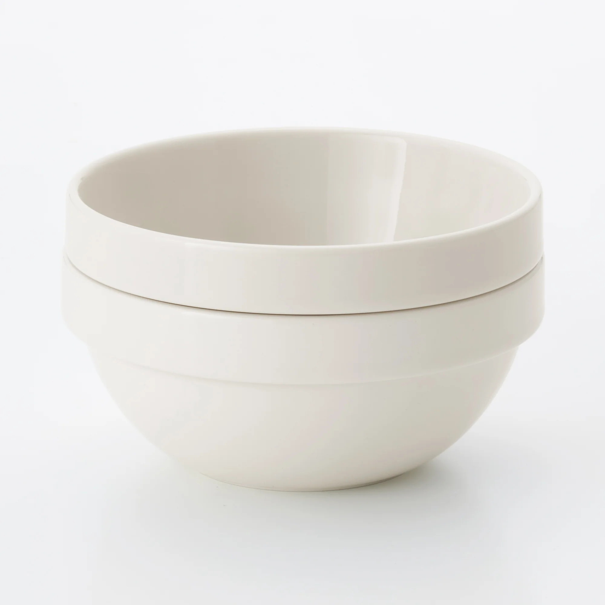Beige Porcelain Stackable Bowl - Image 20