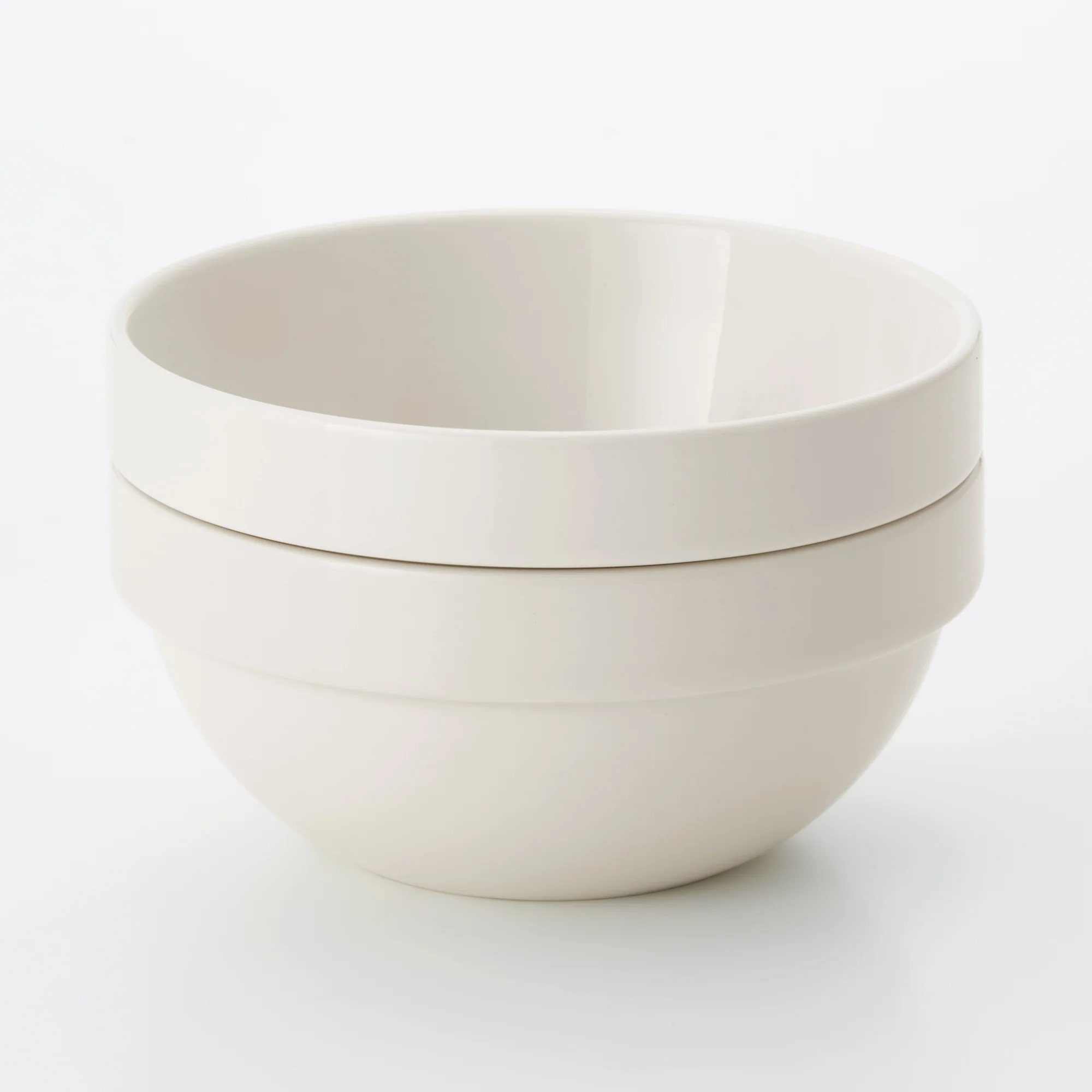 Beige Porcelain Stackable Bowl - Image 27