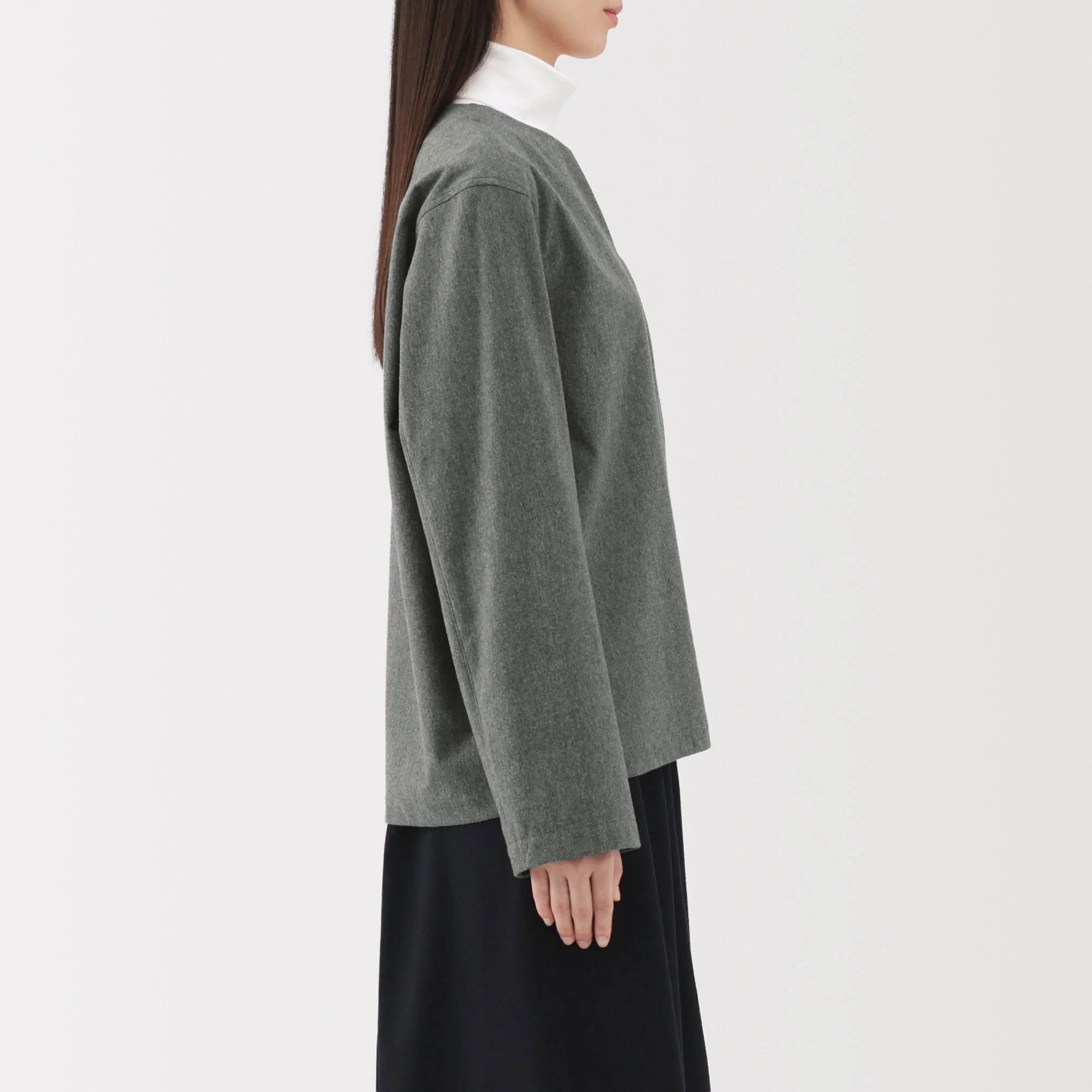 Brushed Pullover Blouse - Image 5