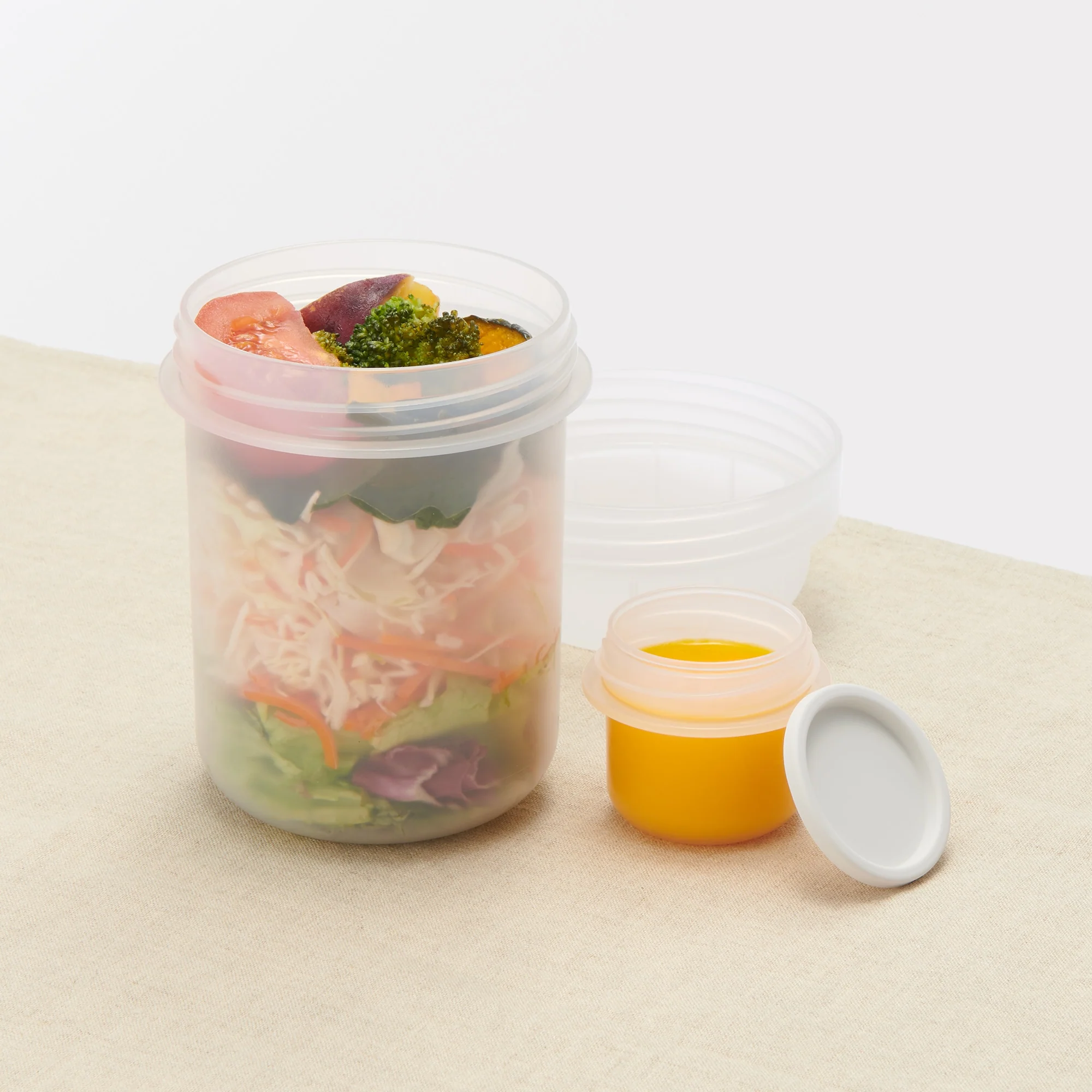 Capsule Lunch Box with Topping Cup - 350 ml - Image 2