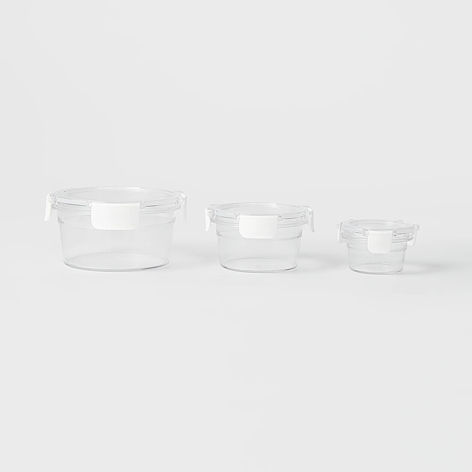 Clear Storage Container - Round 325 ml - Image 3