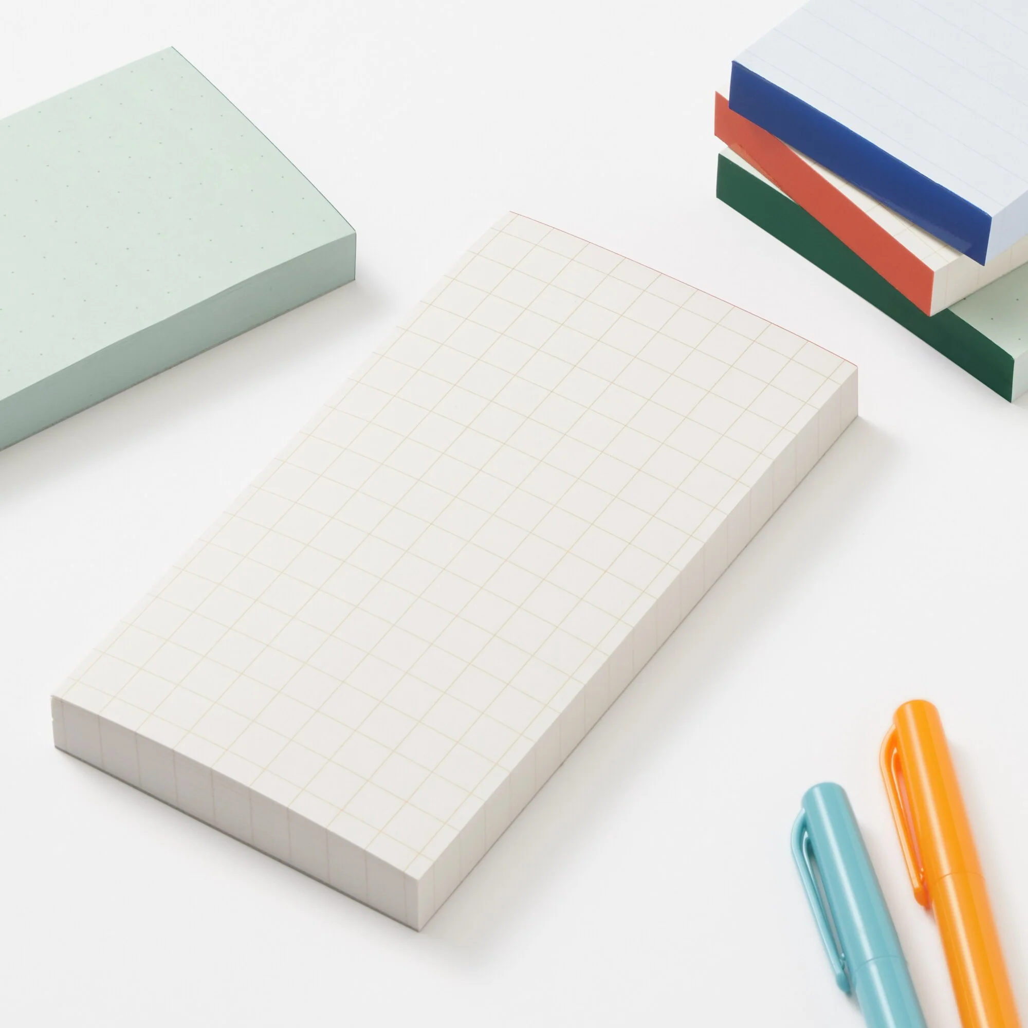 Coloured Notepad - Grid 6.4 x 11.2 cm - Image 6