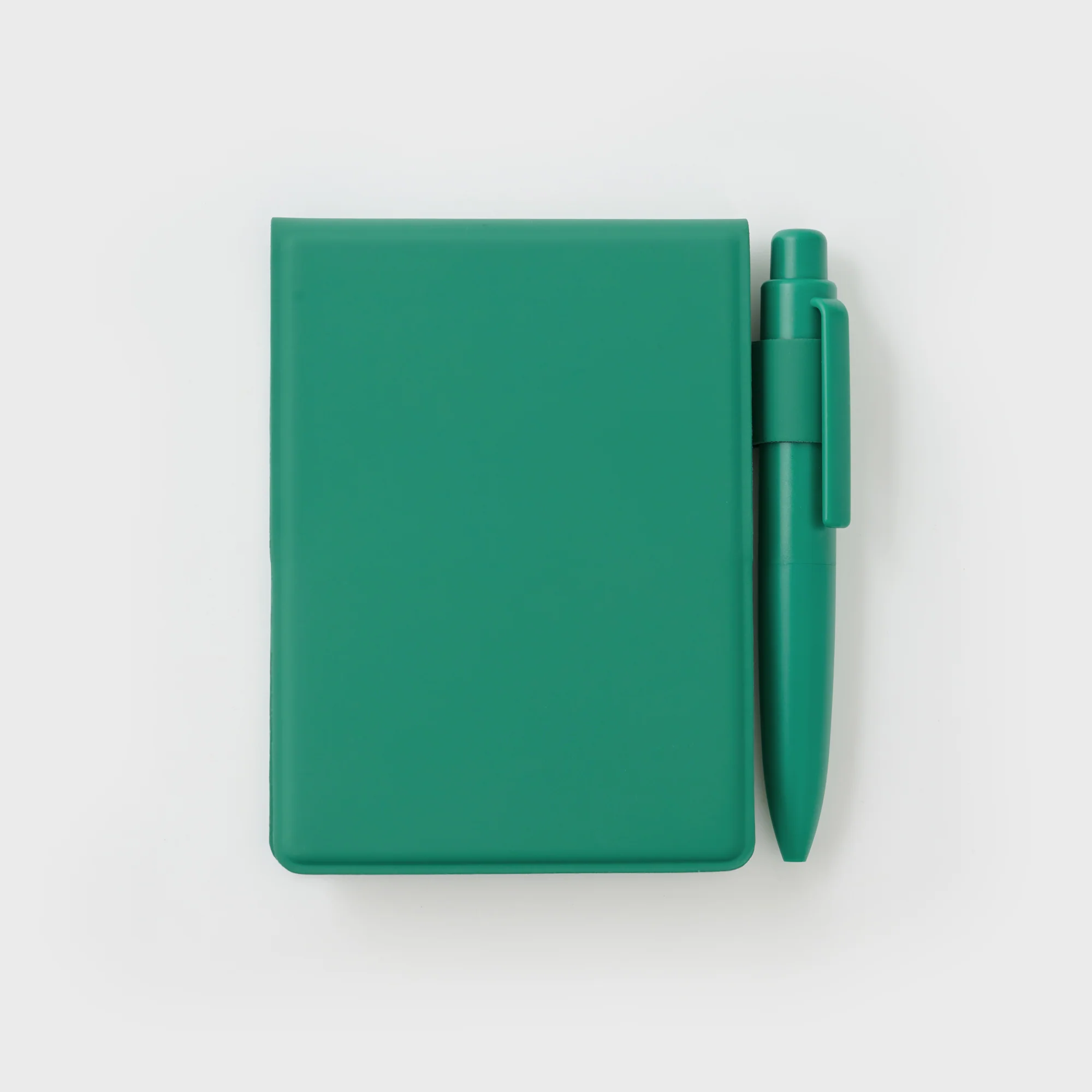 Compact Gel Ink Ballpoint Pen Knock Type 0.5 mm - Green - Image 4
