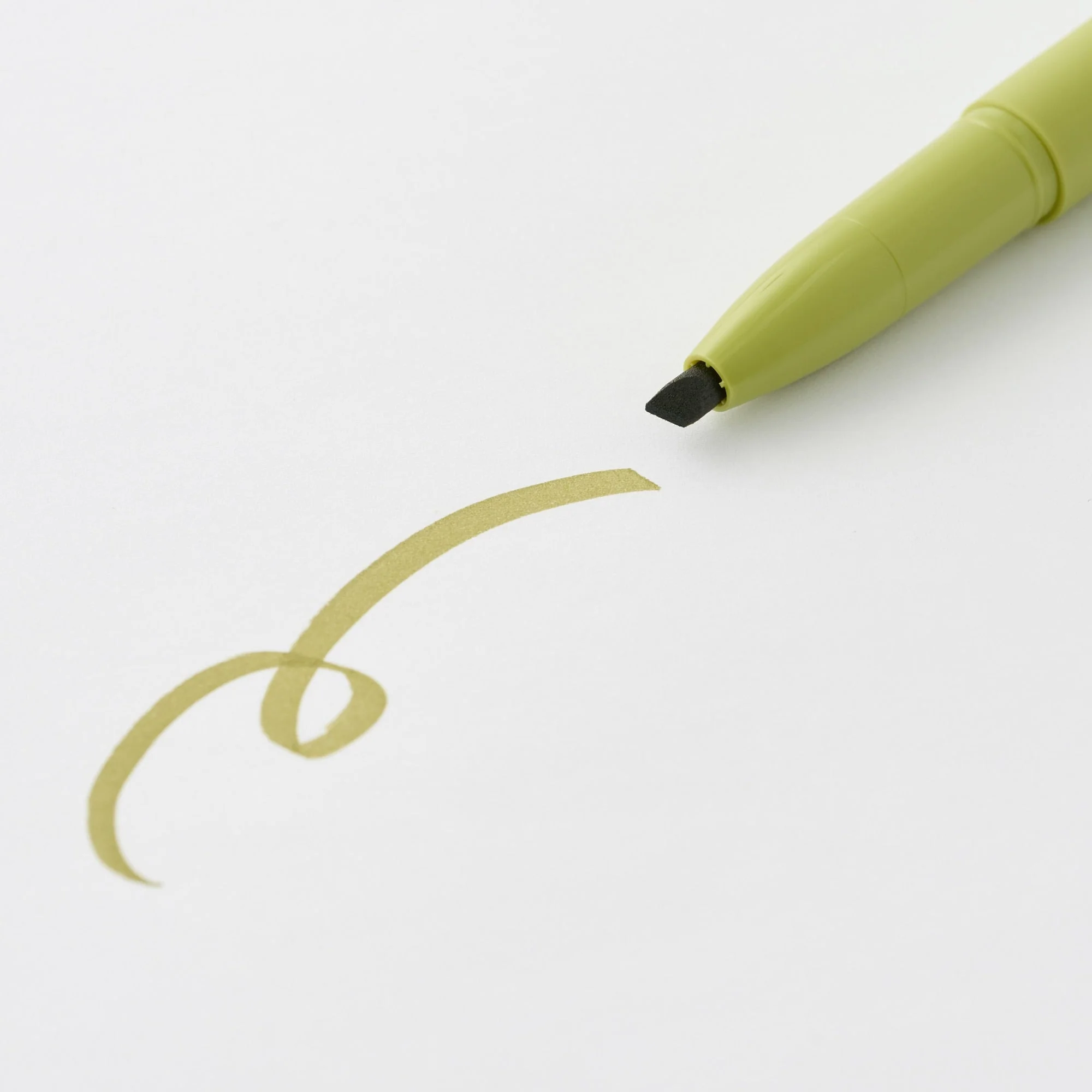 Compact Line Marker Cap Type - Olive Green - Image 2