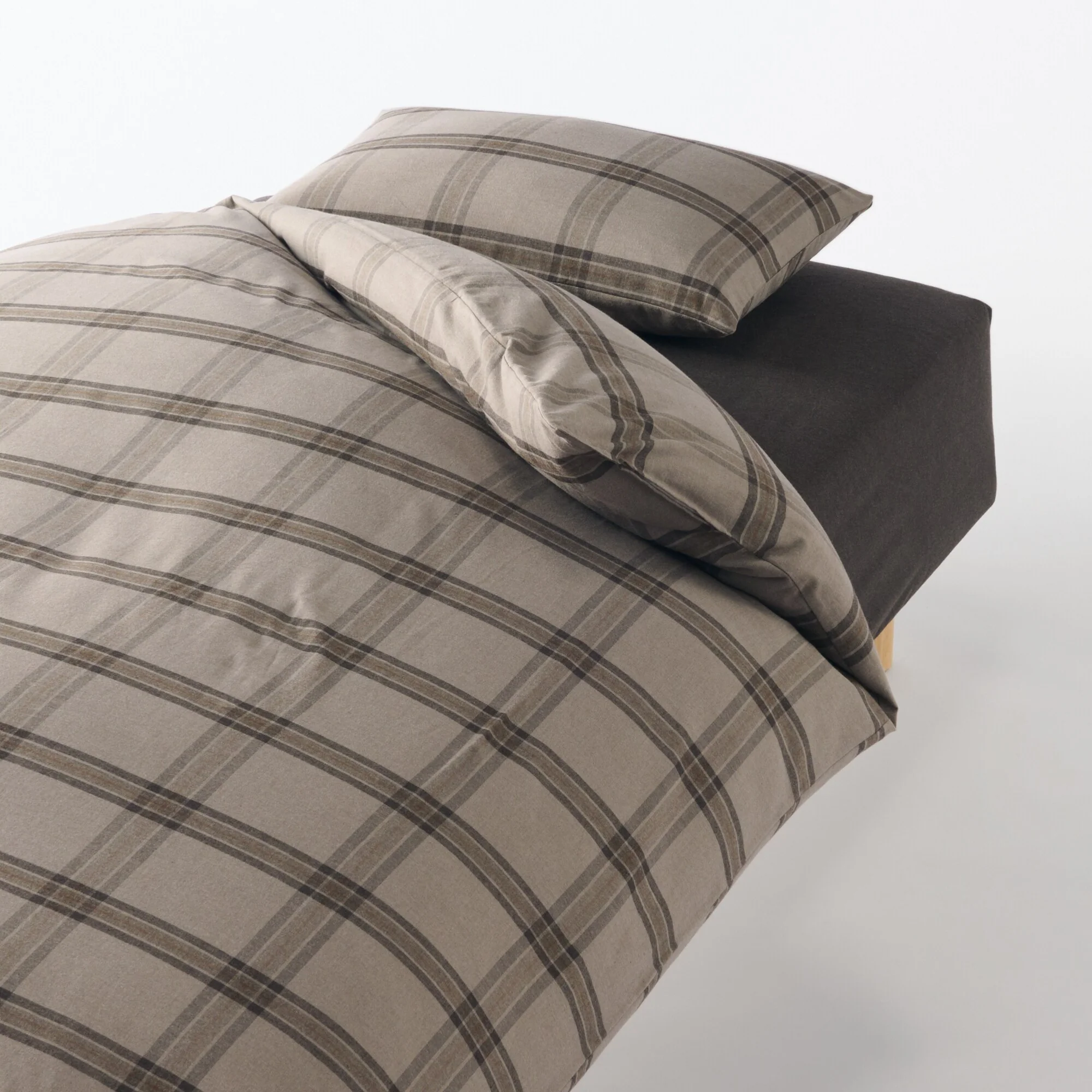 Cotton Flannel Patterned Duvet Cover - Image 15