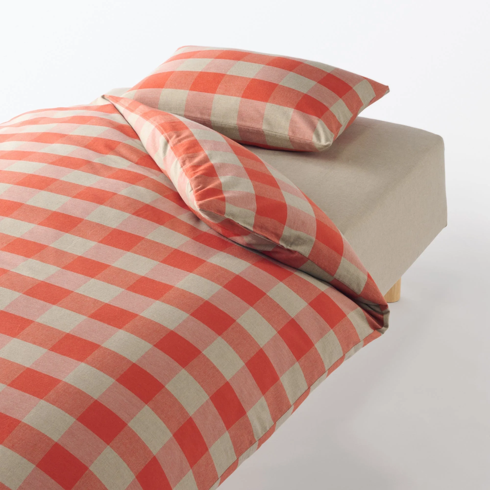 Cotton Flannel Patterned Pillowcase - Image 2