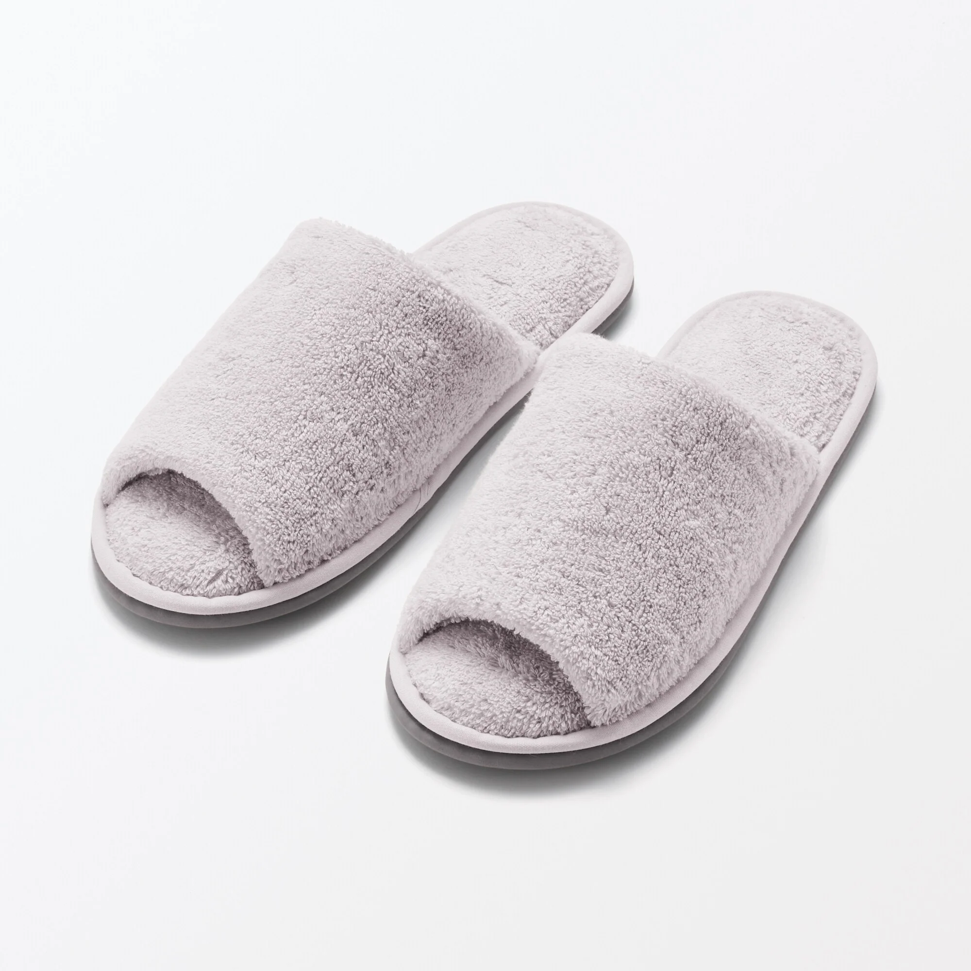 Cotton Pile Open Toe Slippers - Image 10