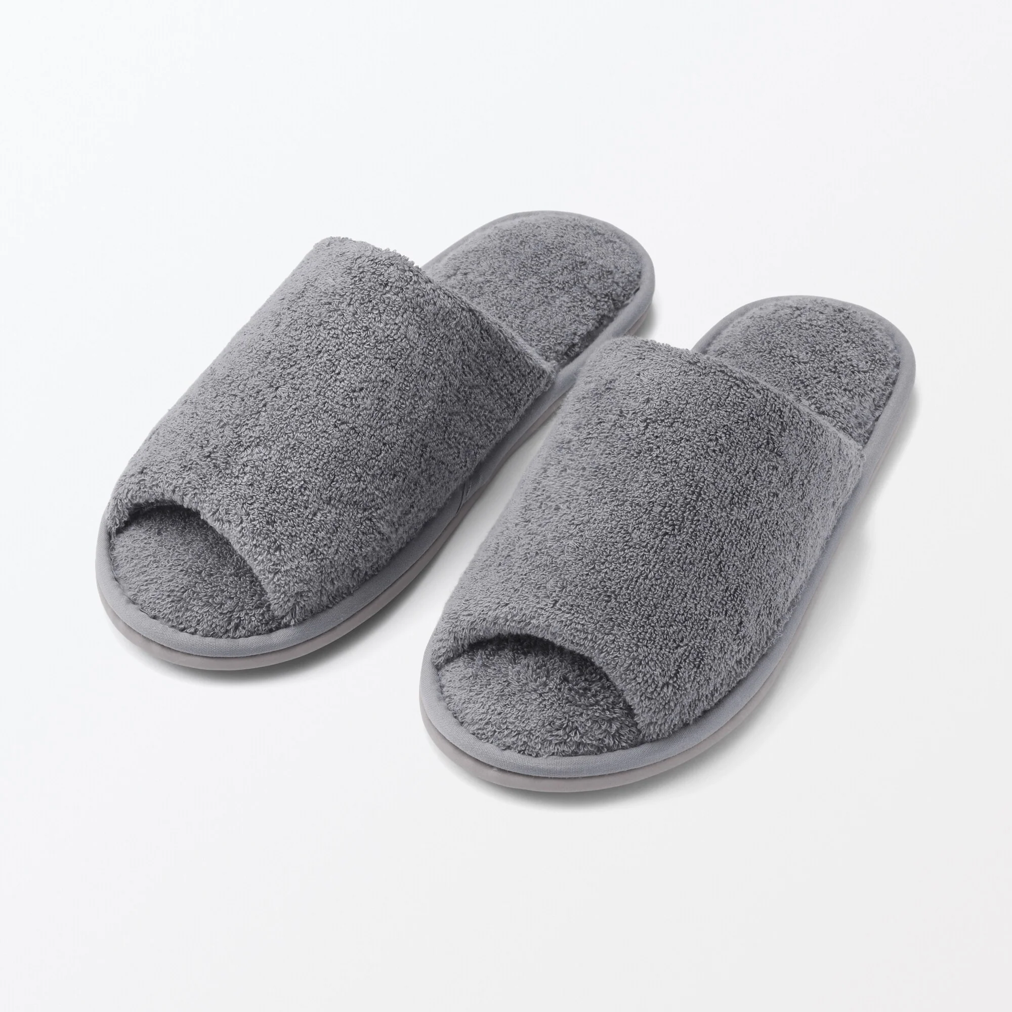 Cotton Pile Open Toe Slippers - Image 17