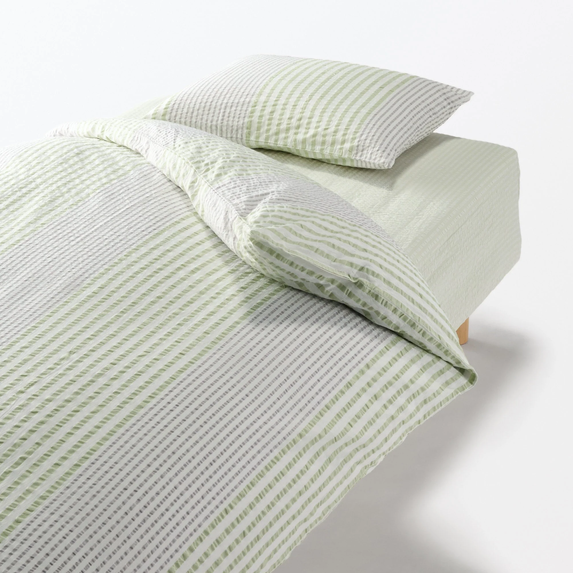 Cotton Seersucker Duvet Cover - Image 27