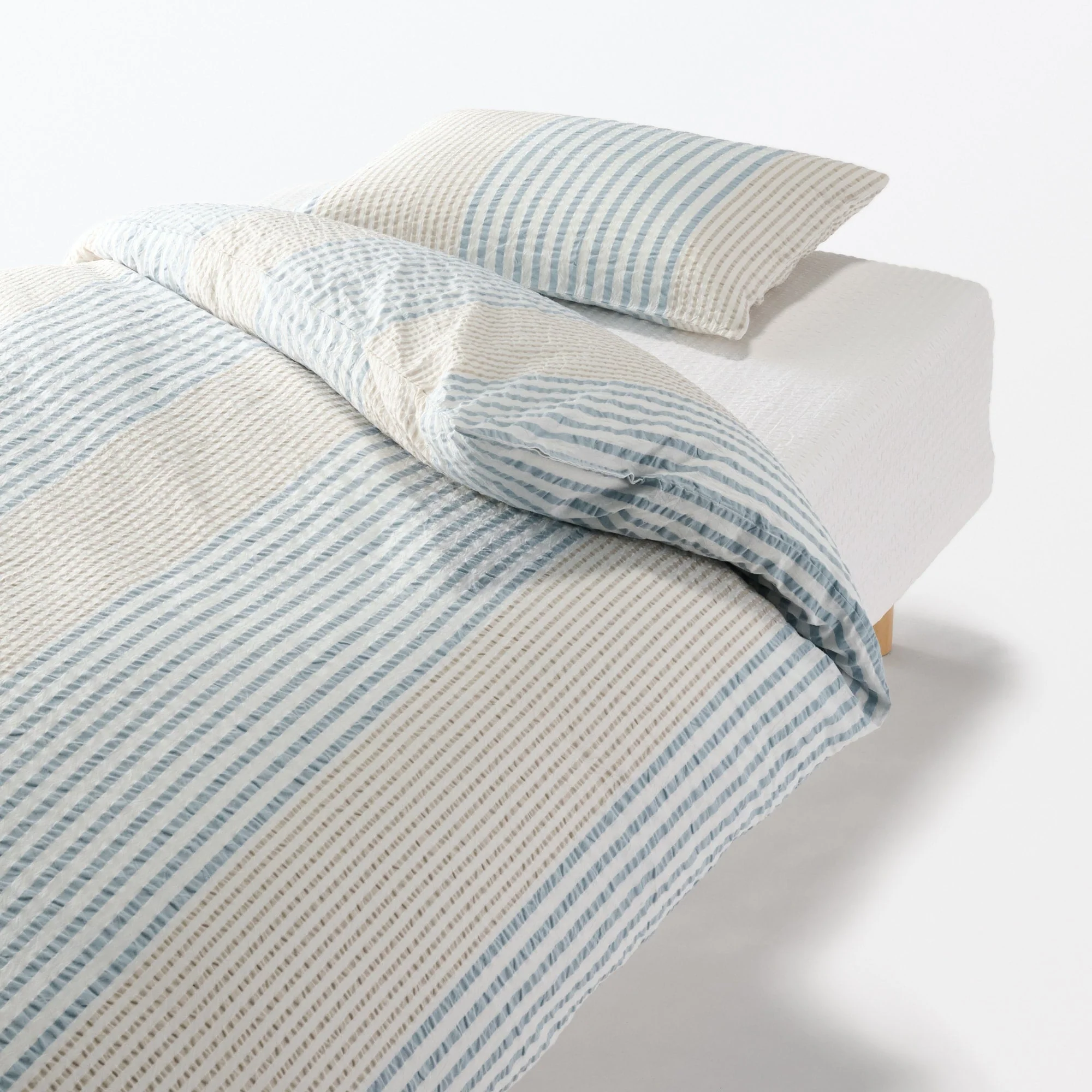 Cotton Seersucker Duvet Cover - Image 33