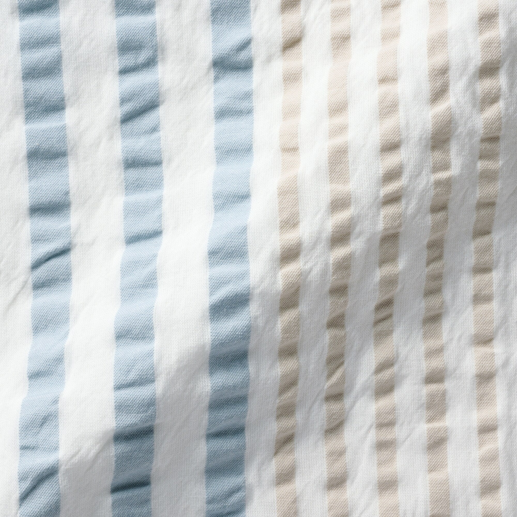 Cotton Seersucker Duvet Cover - Image 37