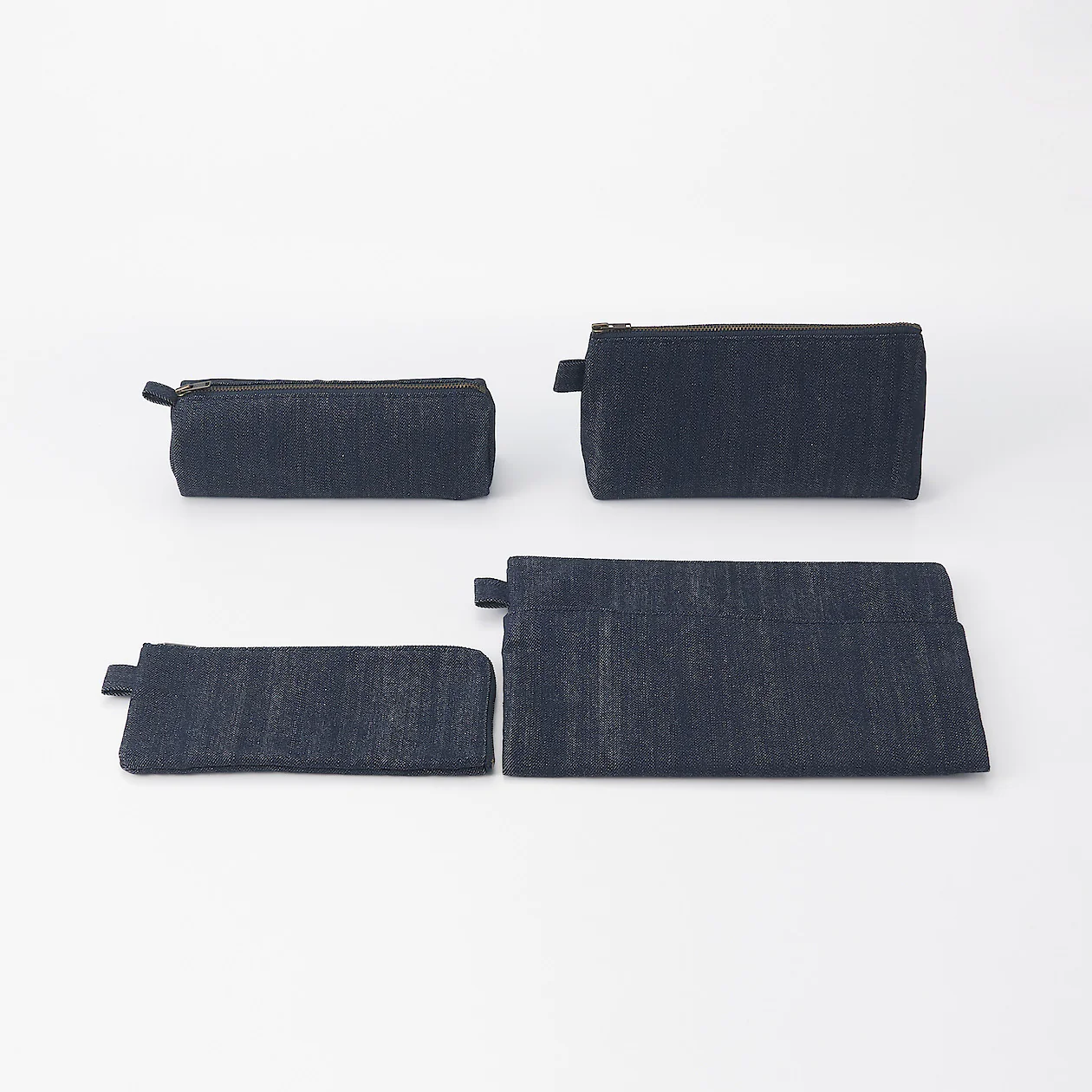 Denim Pen Case With Gusset - Image 6