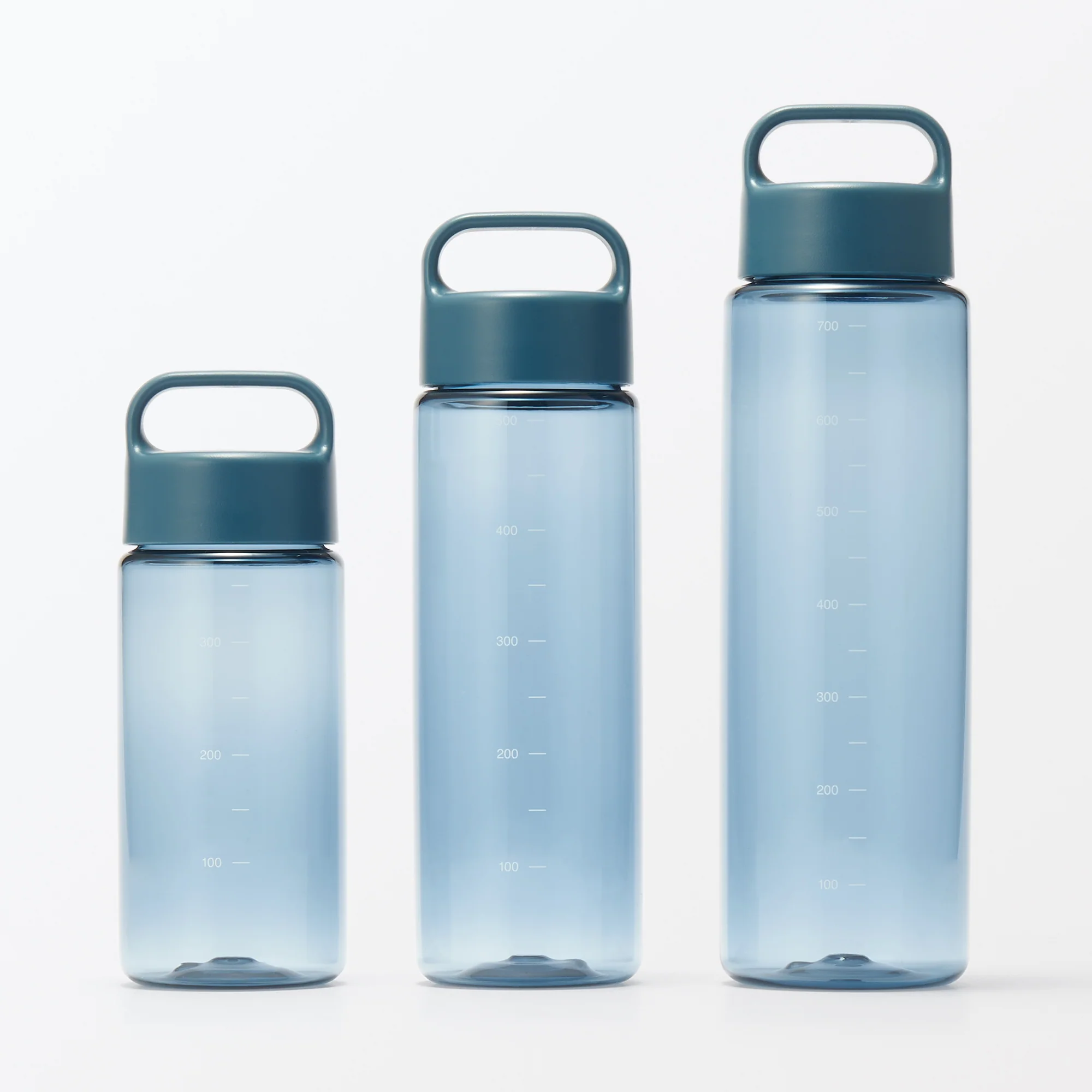 Easy-to-Carry Water Bottle With Scale - Blue (350ml) - Image 7