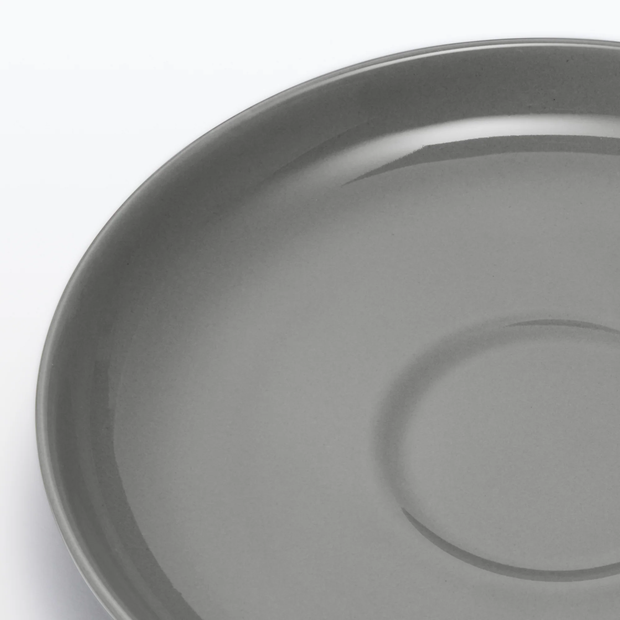 Everyday Tableware Tea Saucer - Grey - Image 5