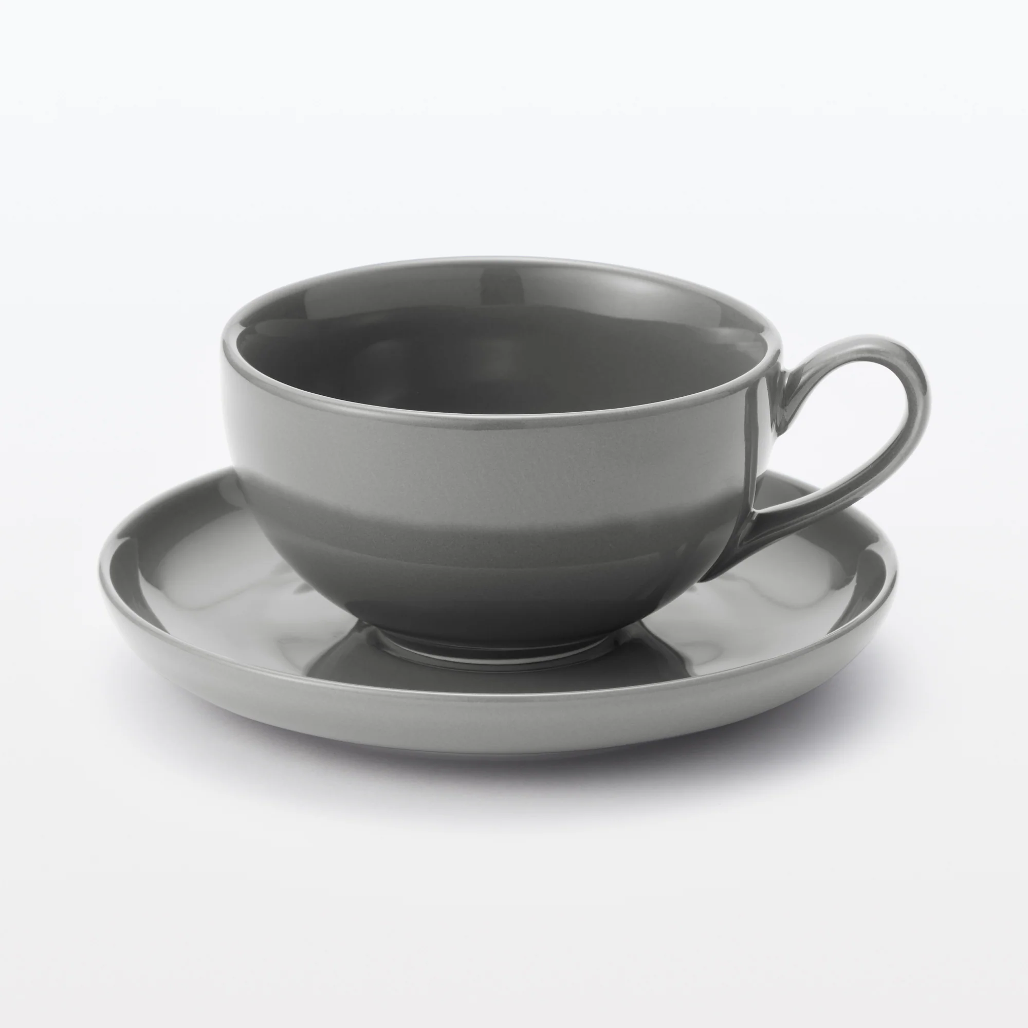 Everyday Tableware Tea Saucer - Grey - Image 7