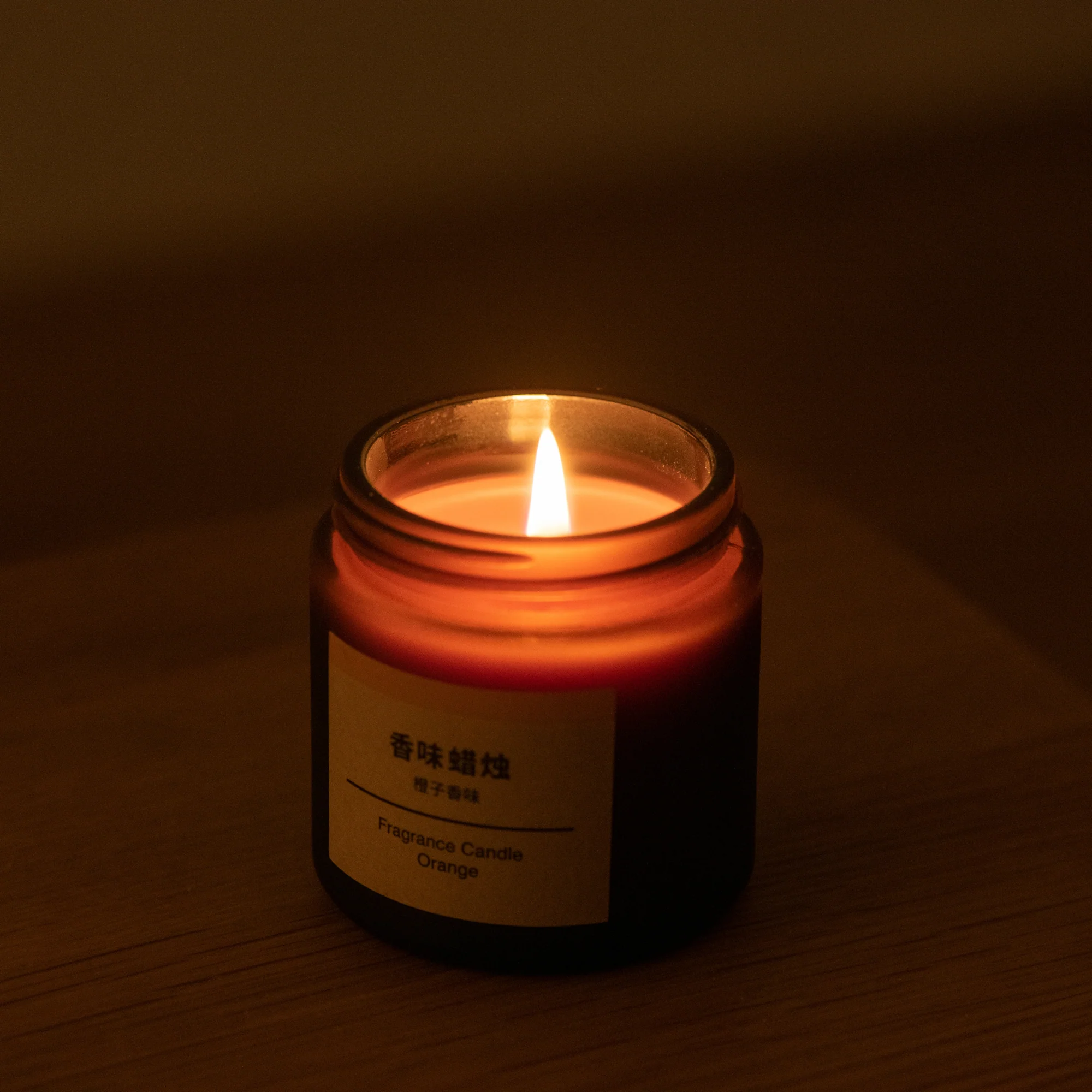 Fragrance Candle - Orange - Image 3