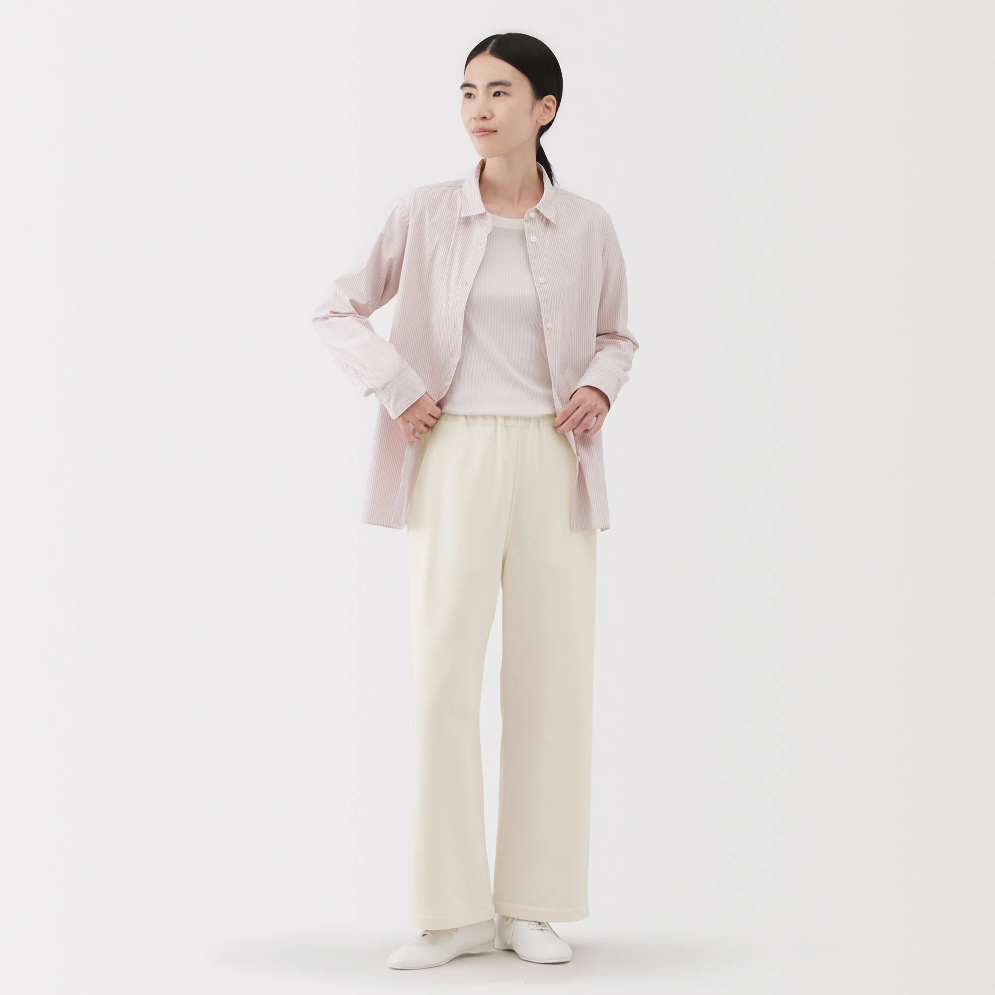 French Terry Wide Sweatpants - Image 34