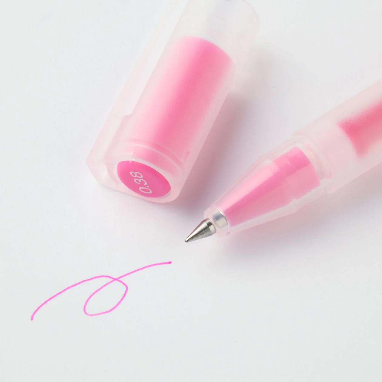 Gel Ink Ballpoint Cap Pen 0.38 mm - Image 6
