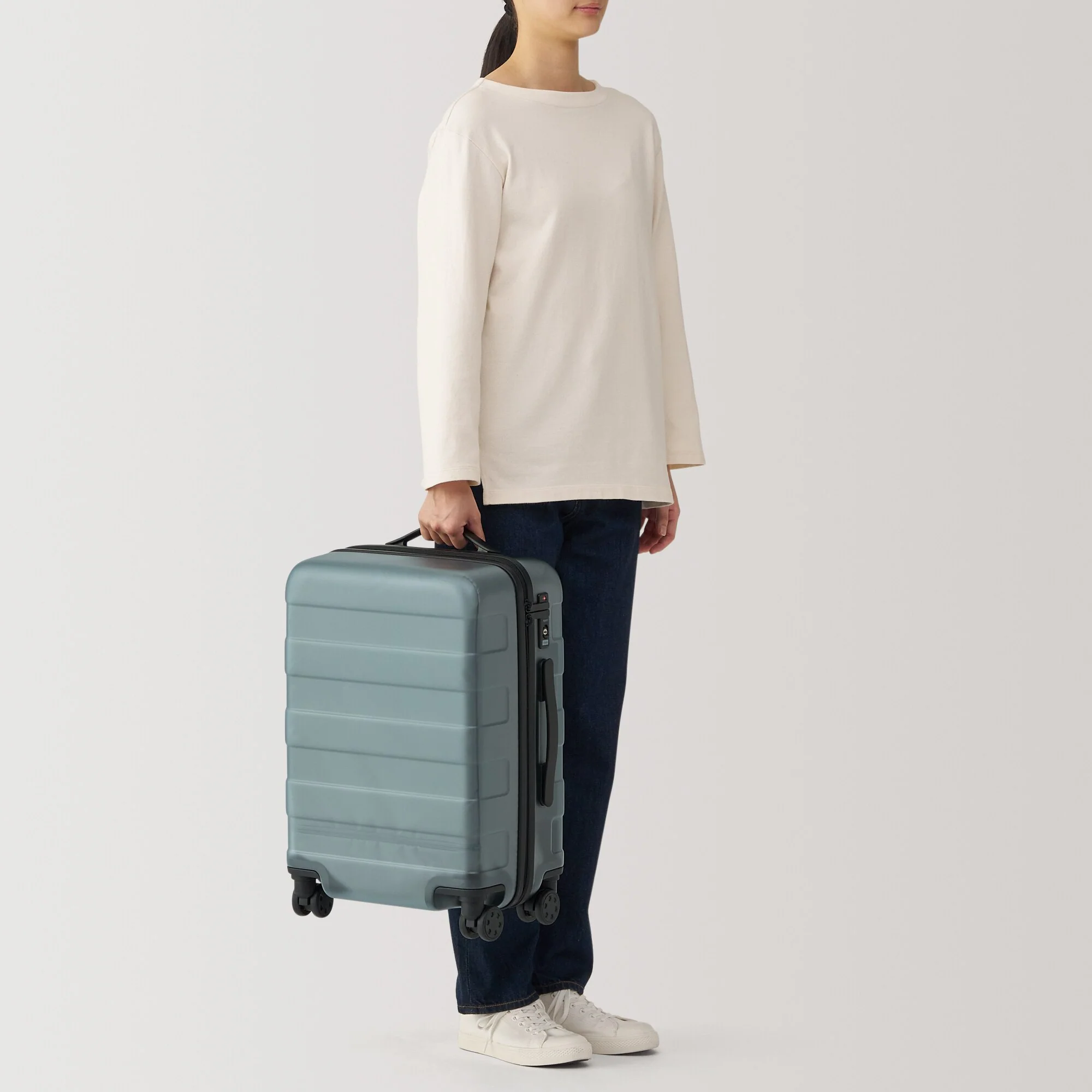 Flat Handle for Hard Shell Suitcase - Image 3