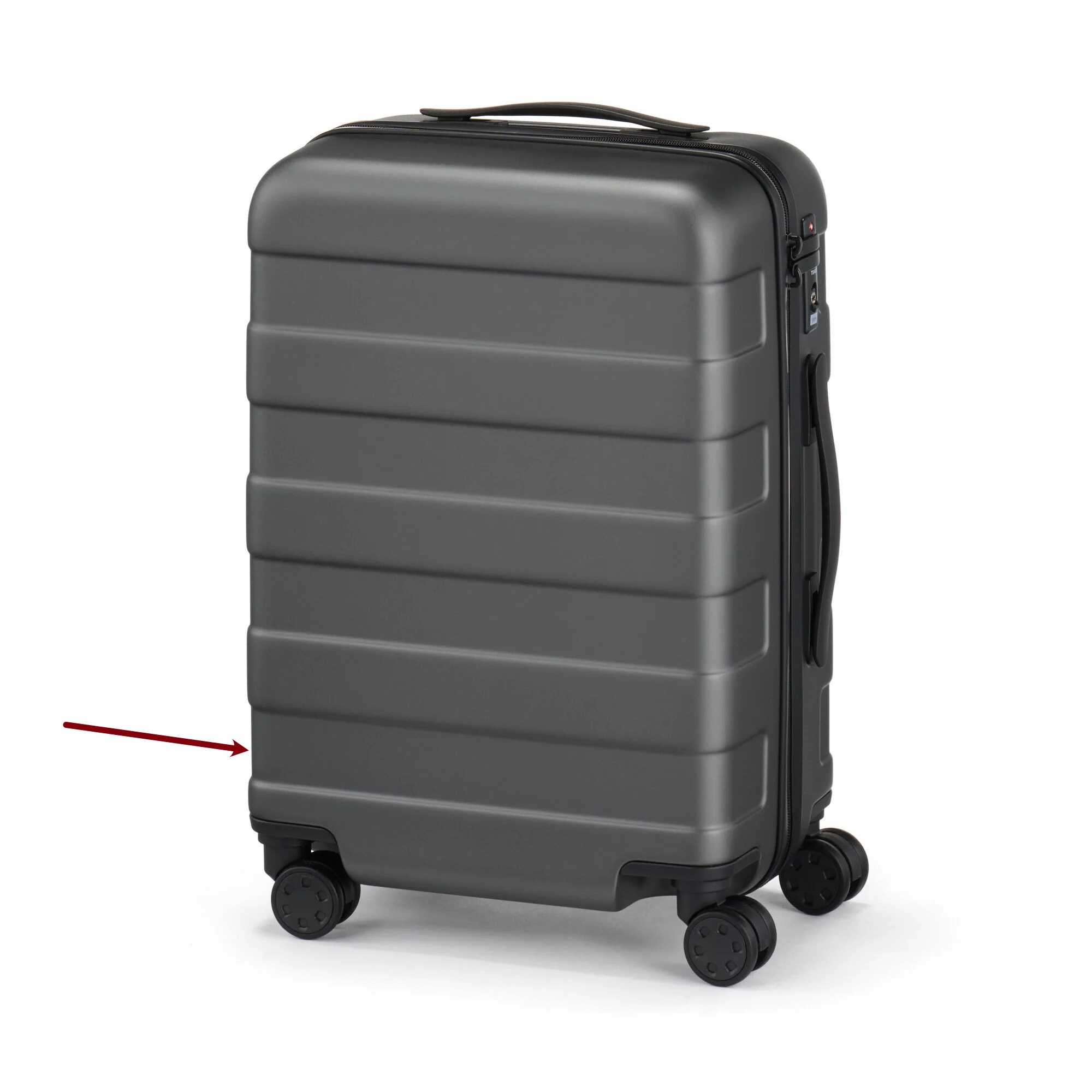 Back Right Caster for Hard Shell Suitcase - Image 2