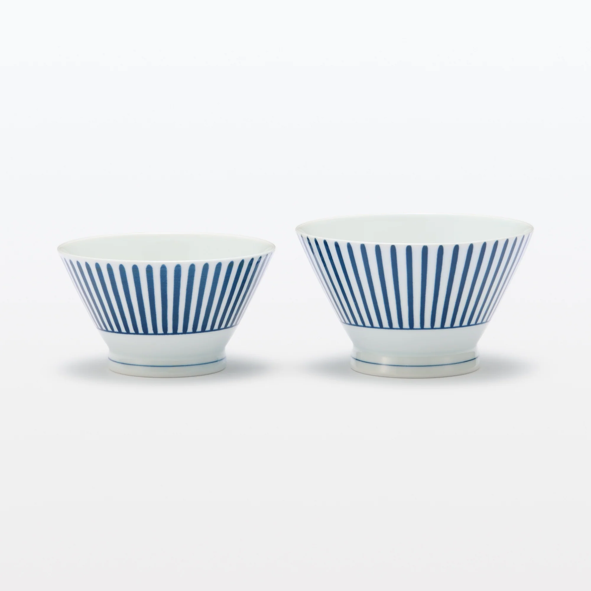 Hasami Ware Rice Bowl - Stripes Pattern - Image 8