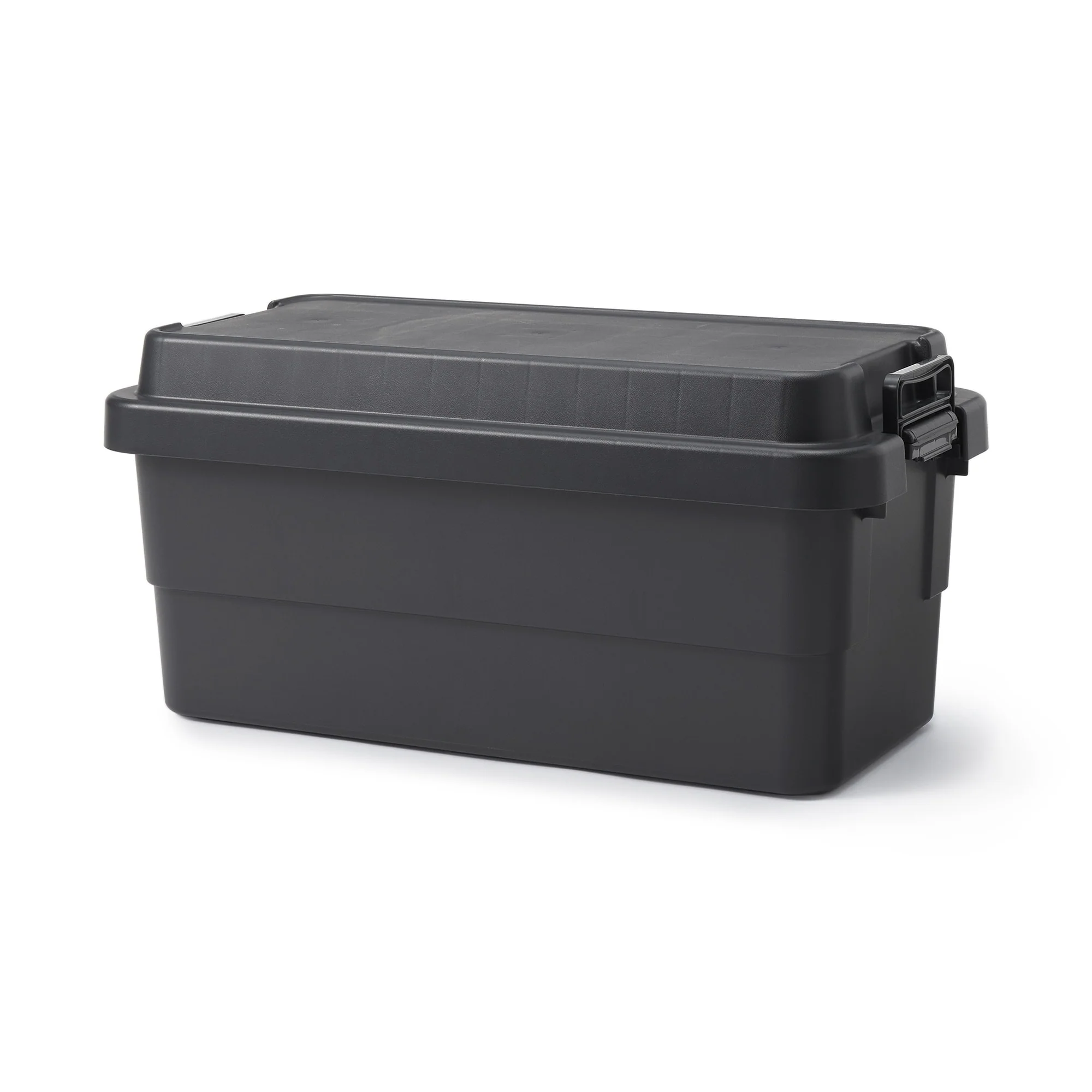 Heavy Duty Polypropylene Storage Box - Dark Grey - Extra Large (70 L)