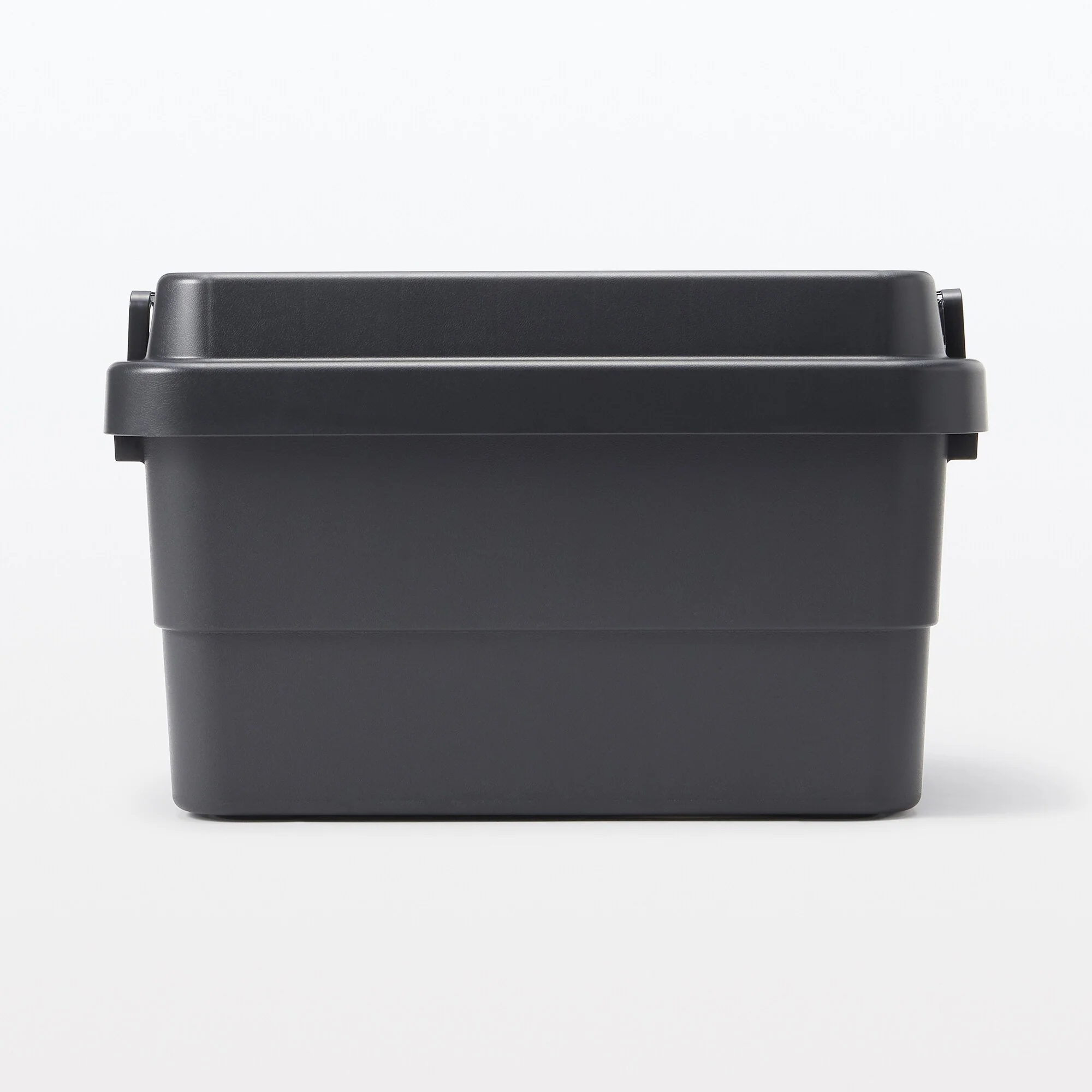 Heavy Duty Polypropylene Storage Box - Dark Grey - Large (50 L) - Image 2