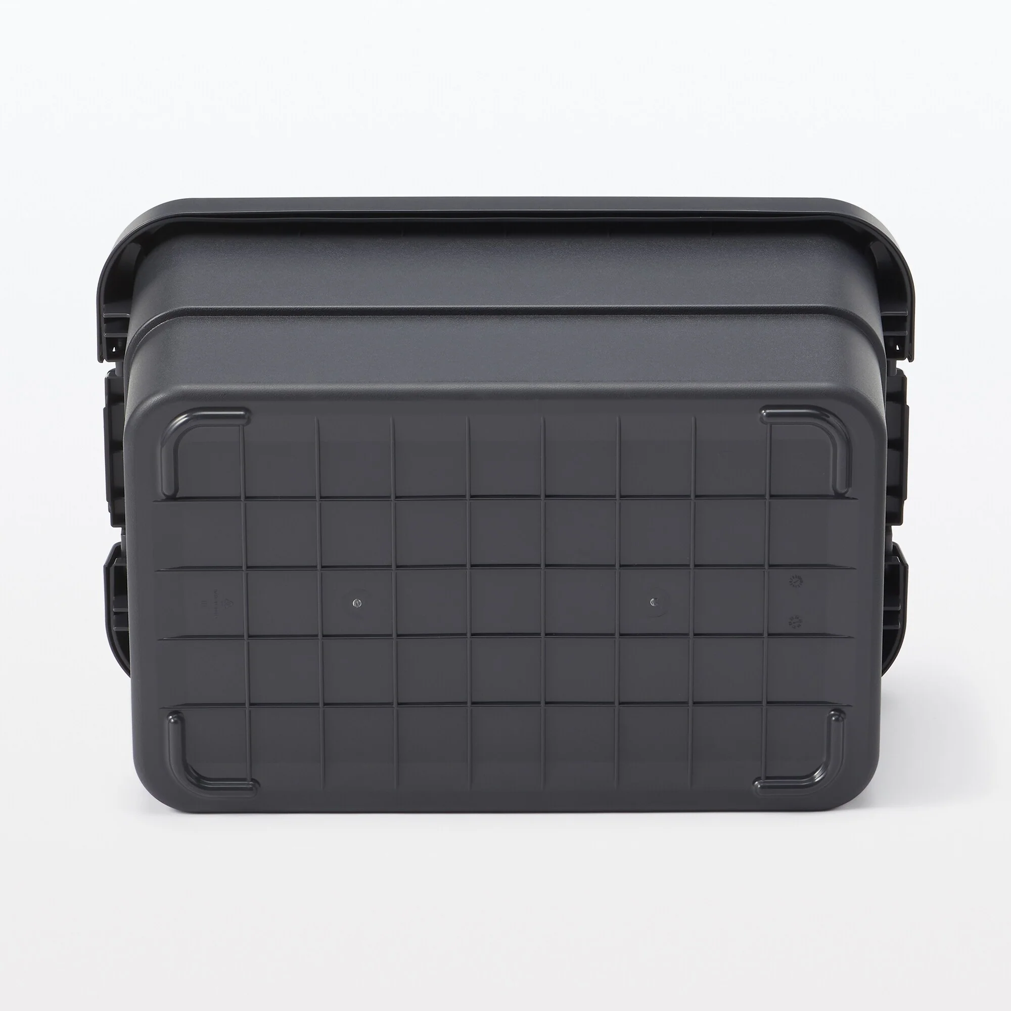 Heavy Duty Polypropylene Storage Box - Dark Grey - Large (50 L) - Image 5