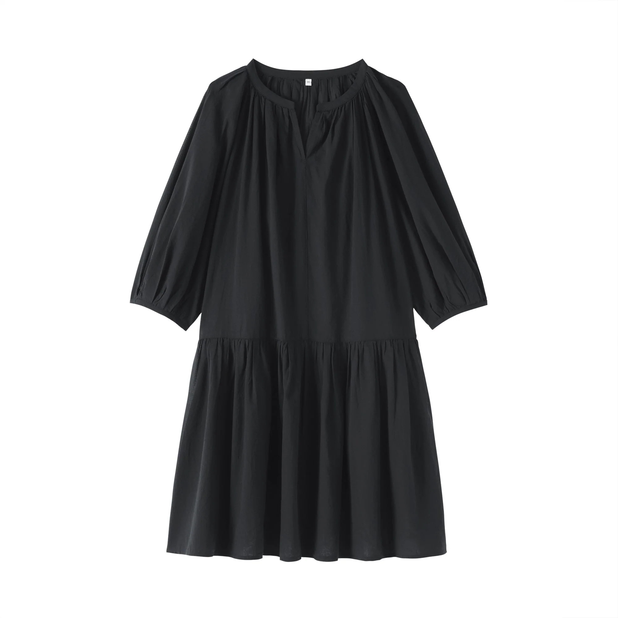 High-Twist Cotton Sheer Dress - Image 10