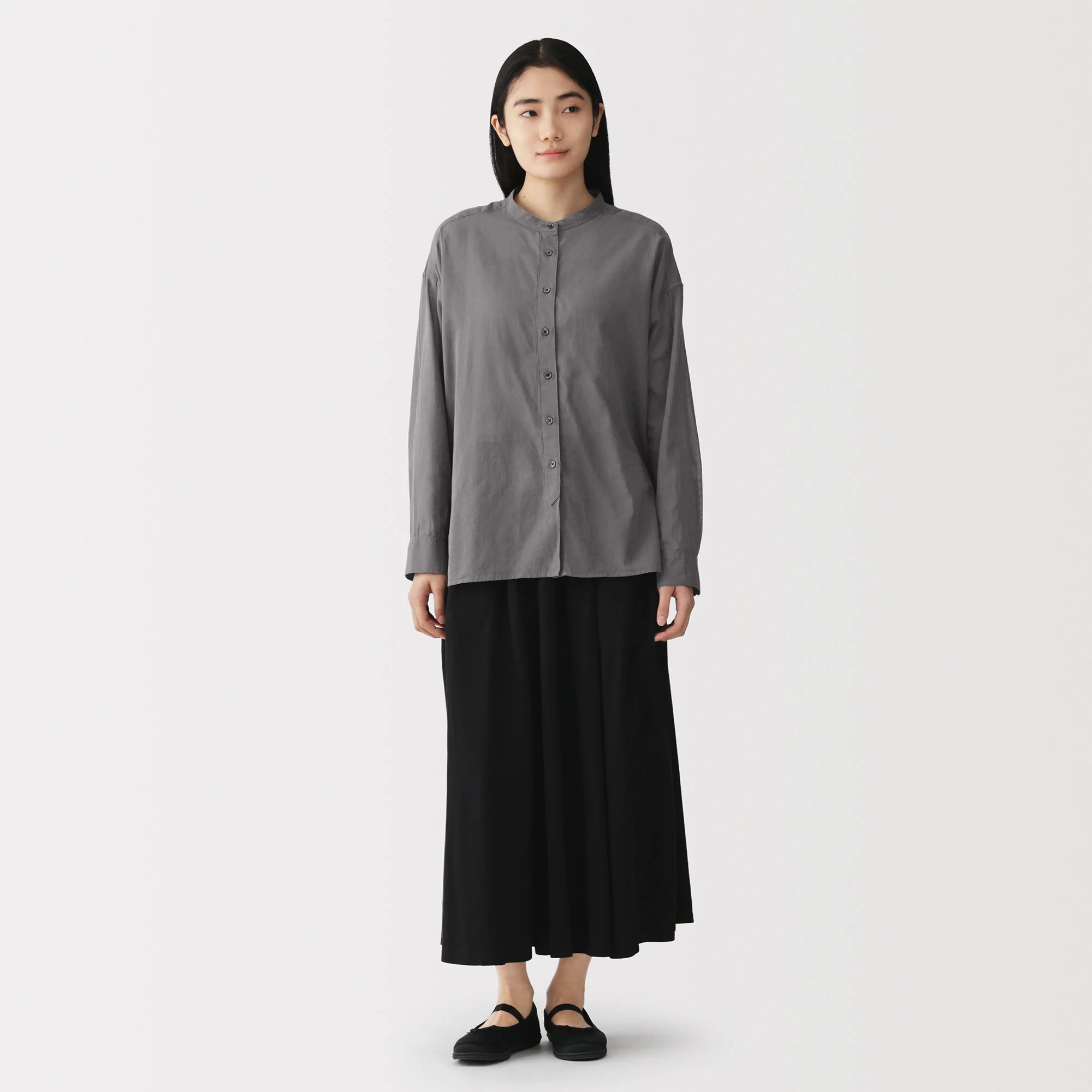 High-Twist Cotton Sheer Shirt - Image 12