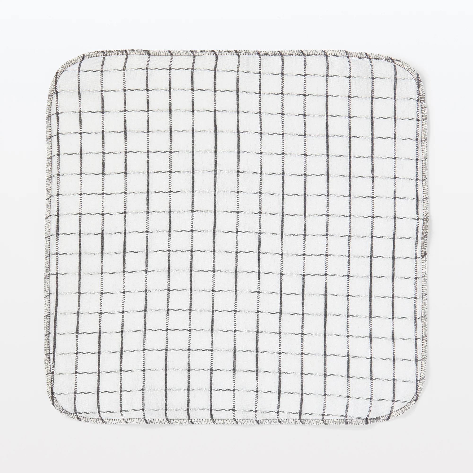 Indian Cotton Kitchen Cloths - Charcoal Grey (6 Pack) - Image 3