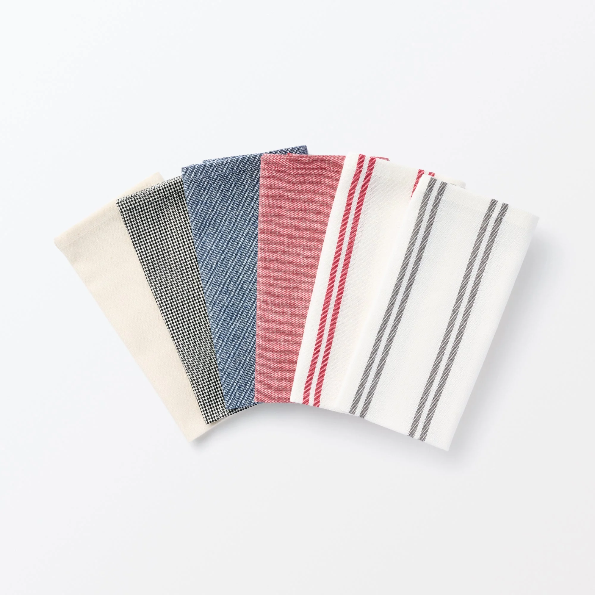 Indian Cotton Napkin - Blue - Image 5