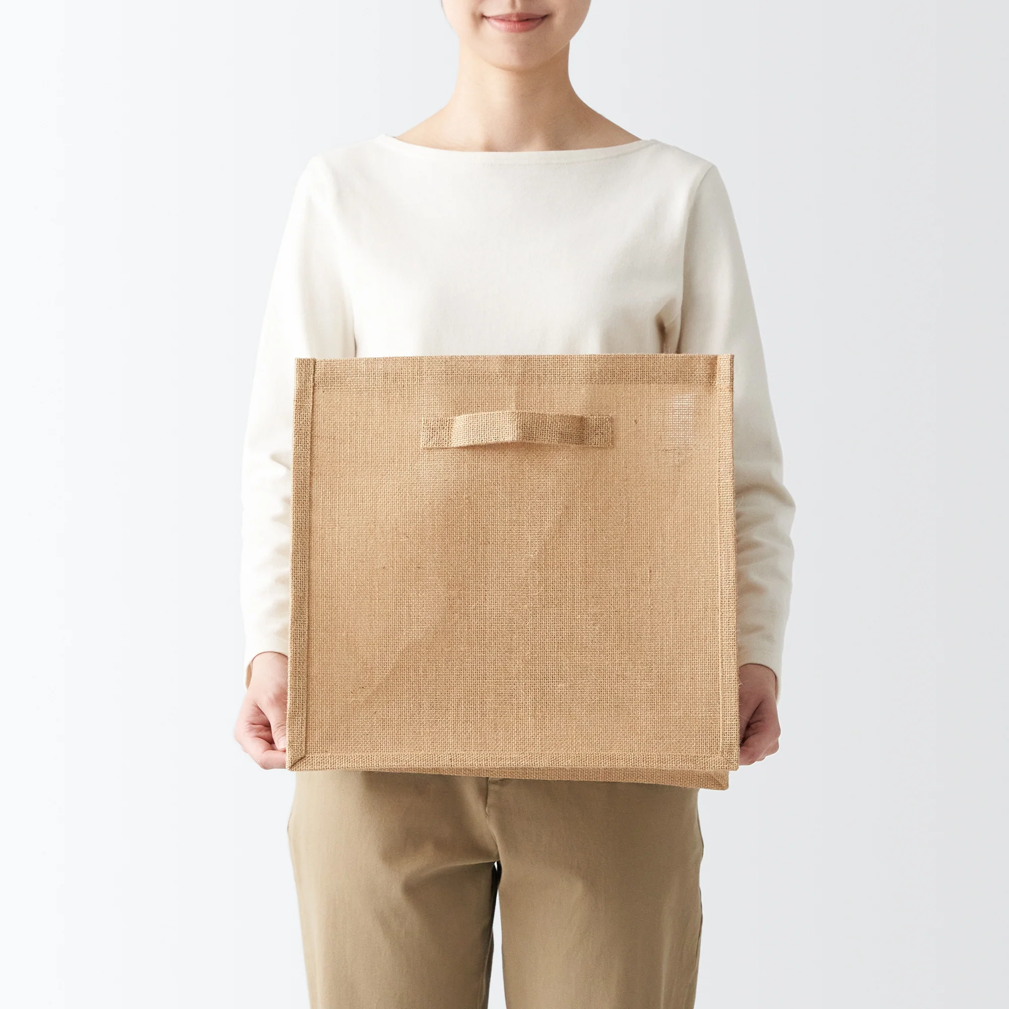 Jute Storage Bag Rectangle - Large - Image 8