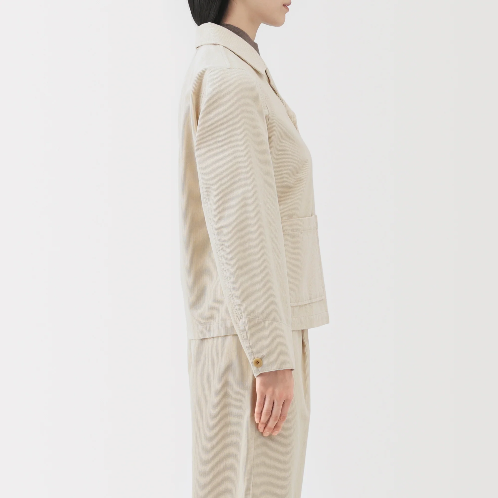Kapok Blend Corduroy Jacket - Image 14