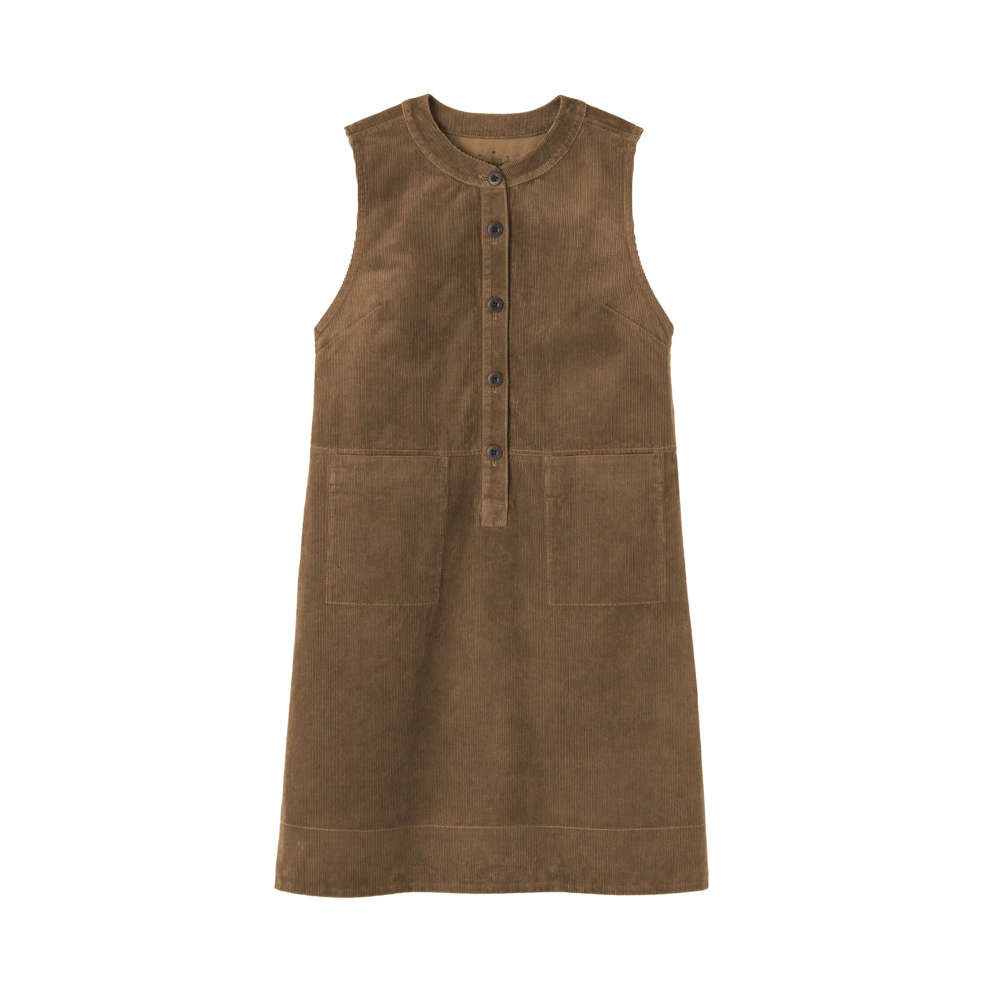Kapok Blend Corduroy Jumper Dress - Image 18