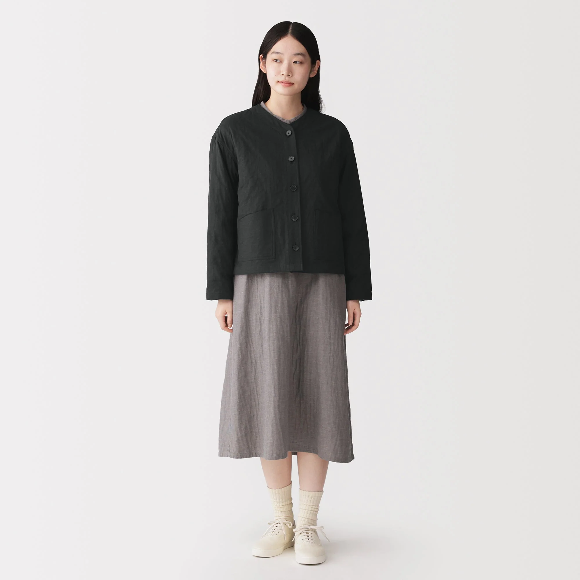 Kapok Blend Quilted Jacket - Image 22