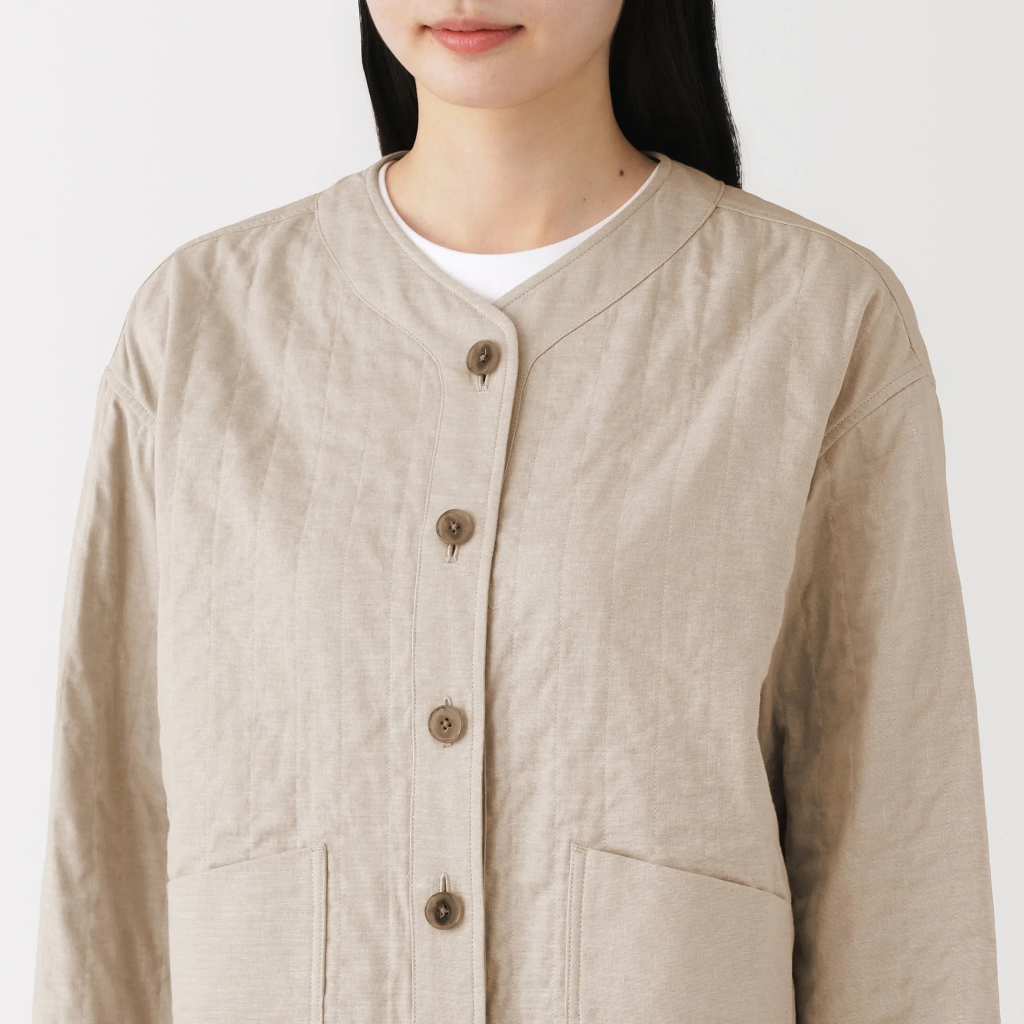 Kapok Blend Quilted Jacket - Image 25